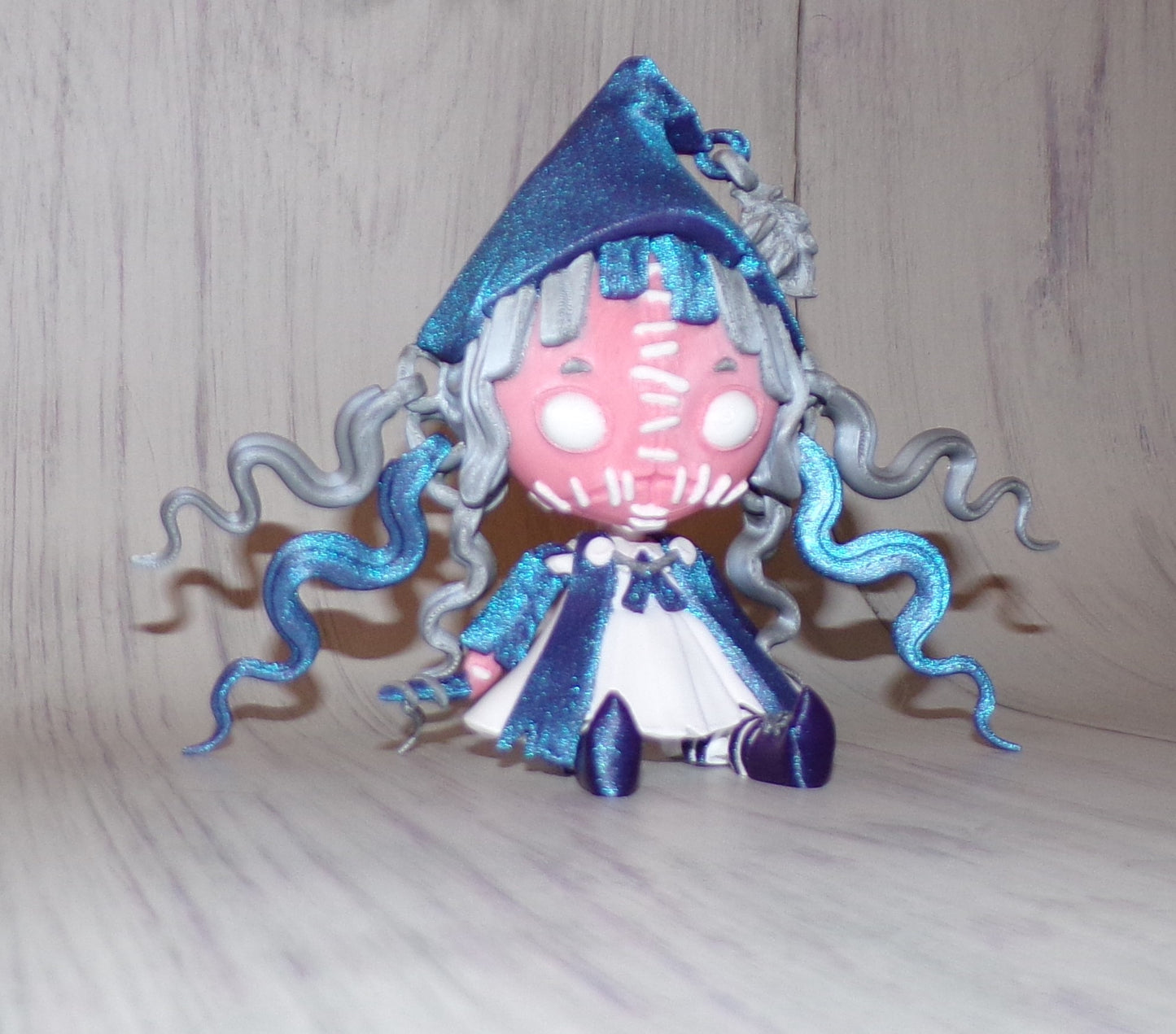 Creepy Witch Doll: Chair Options Available - Wonderland 3D Printing