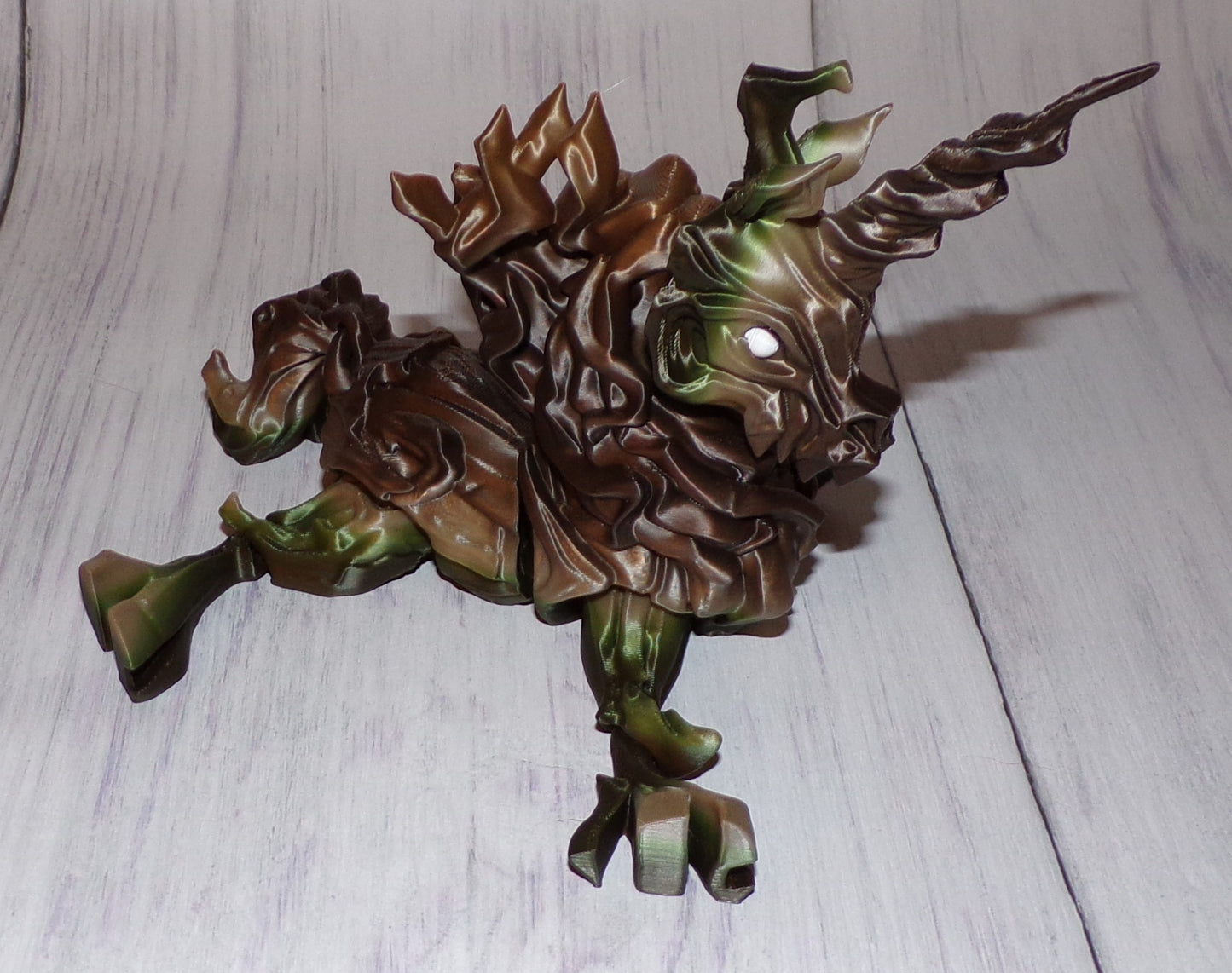 Wooden Unicorn Articulated Figurine - Wonderland 3D Printing
