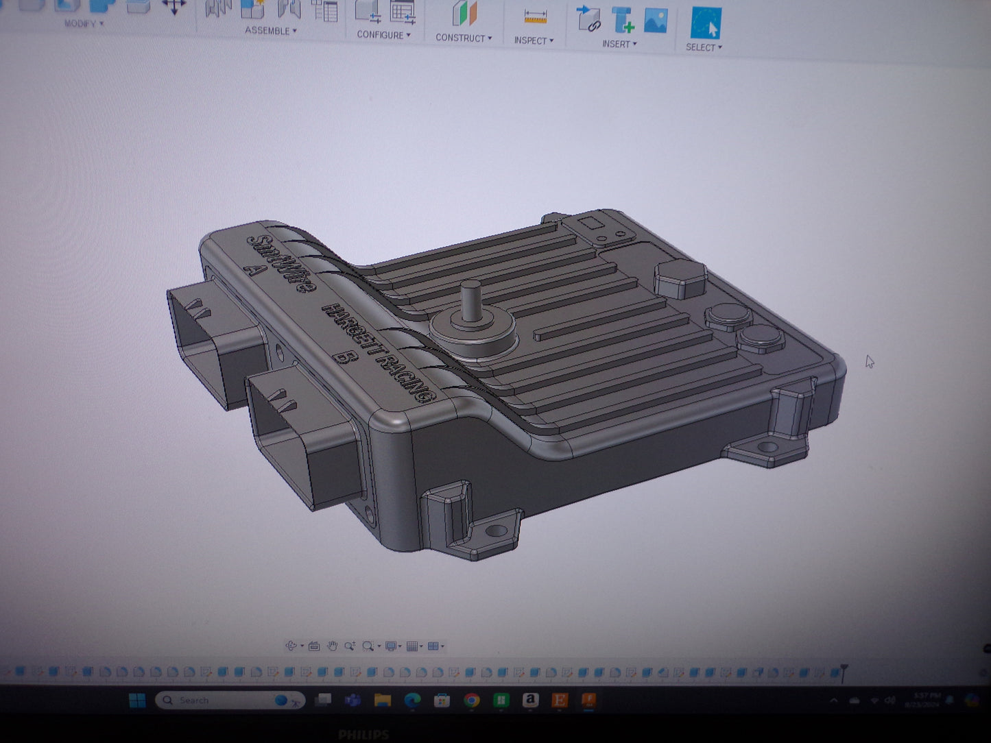 Racepak Smartwire Dummy for Fab, Wiring and Mock up - Wonderland 3D Printing