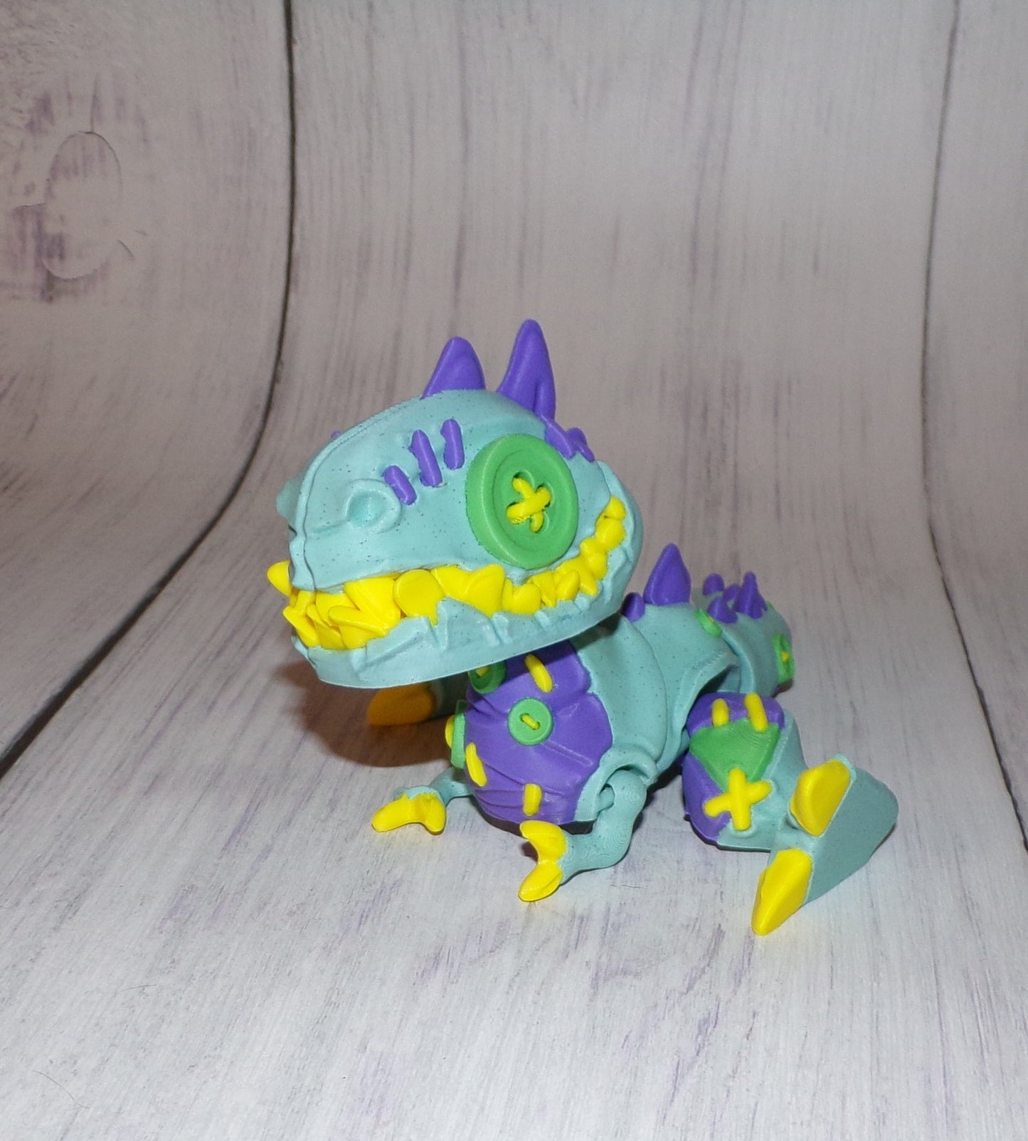 Stuffed T-Rex Doll, 3D Printed Articulated Figurine - Wonderland 3D Printing