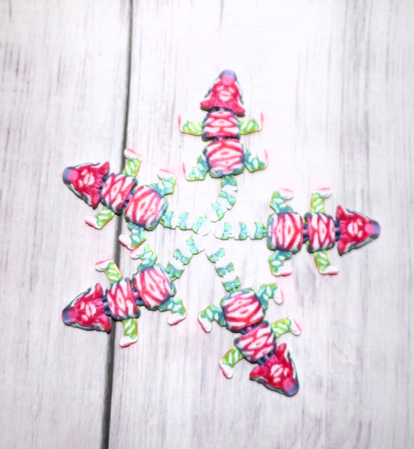 Mini Tiger: 3D Printed Articulated Figurine - Wonderland 3D Printing