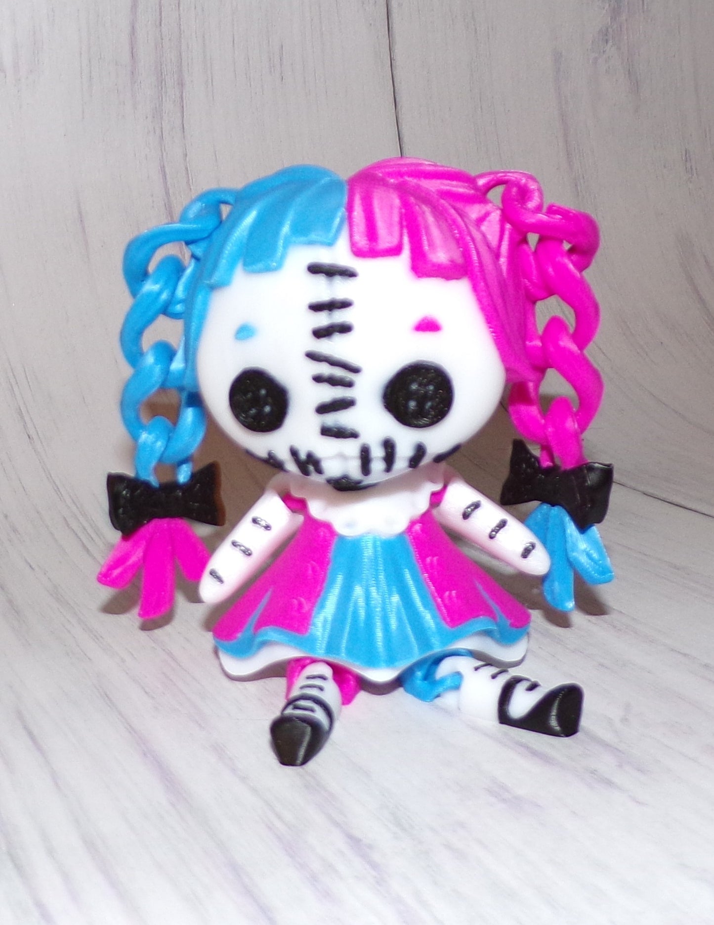 Creepy Doll 3d Printed Articulated Figurine - Wonderland 3D Printing