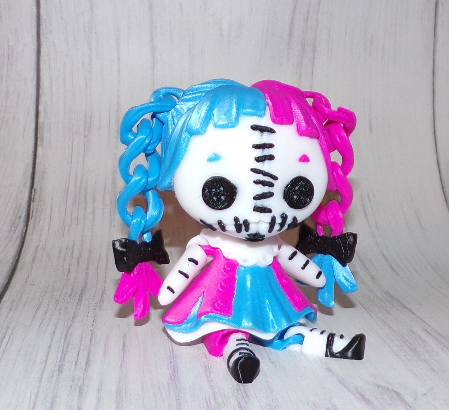 Creepy Doll 3d Printed Articulated Figurine - Wonderland 3D Printing