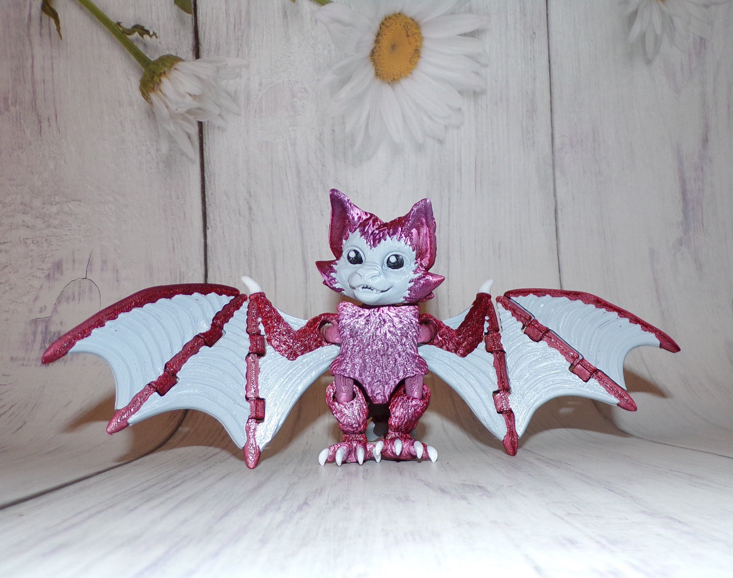 Ahool Bat Articulated 3d Printed Figurine - Wonderland 3D Printing