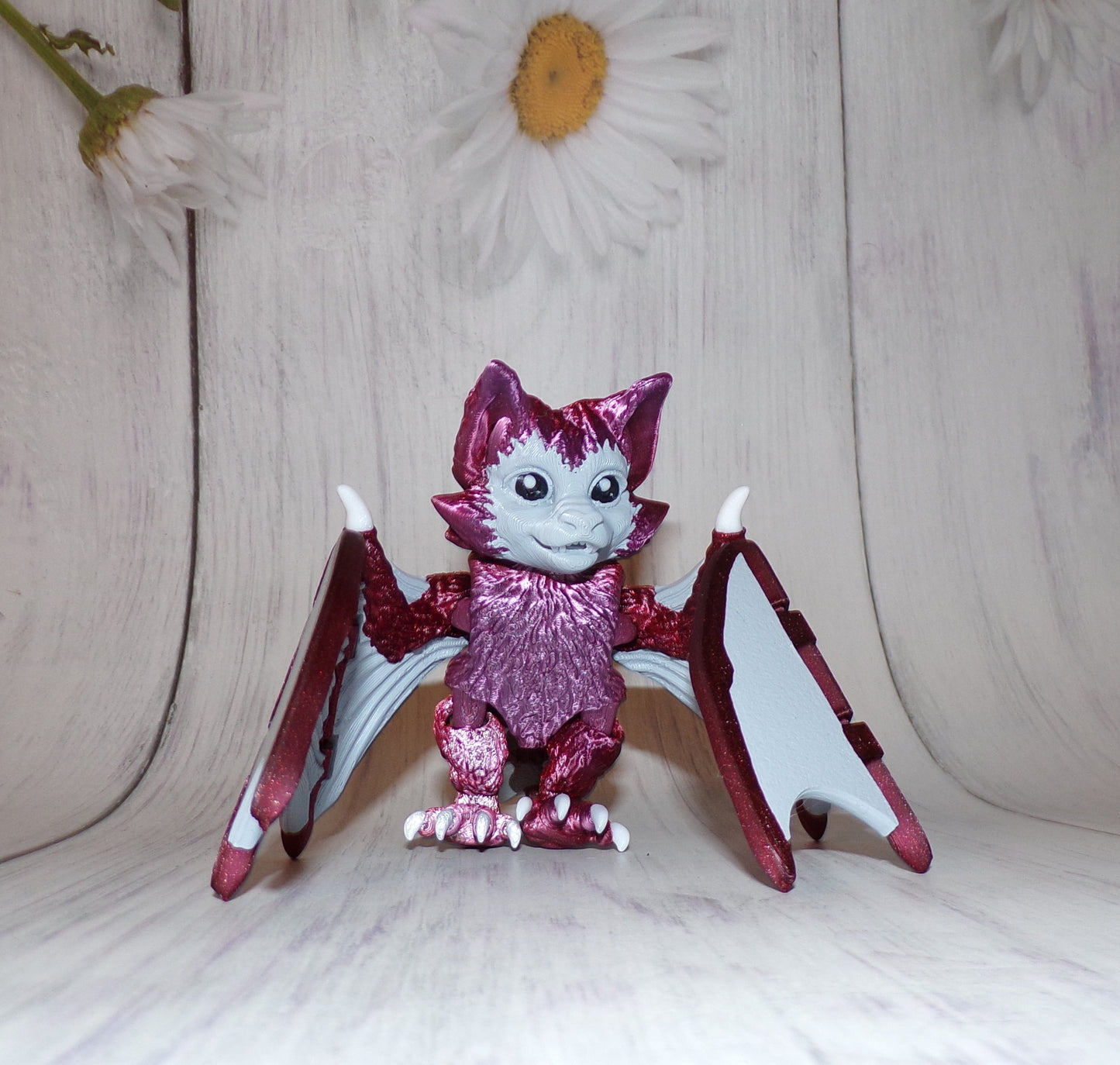 Ahool Bat Articulated 3d Printed Figurine - Wonderland 3D Printing