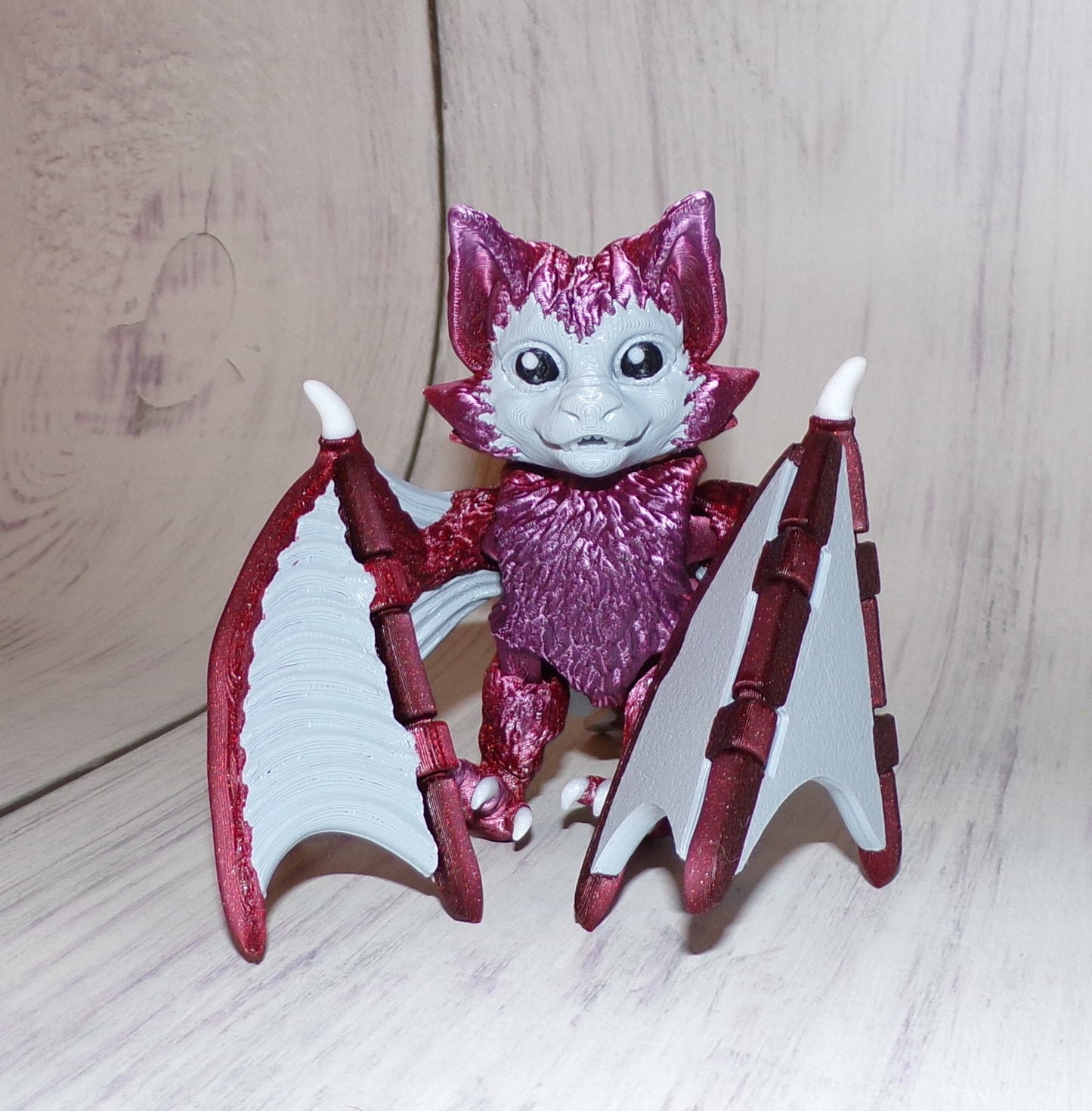 Ahool Bat Articulated 3d Printed Figurine - Wonderland 3D Printing