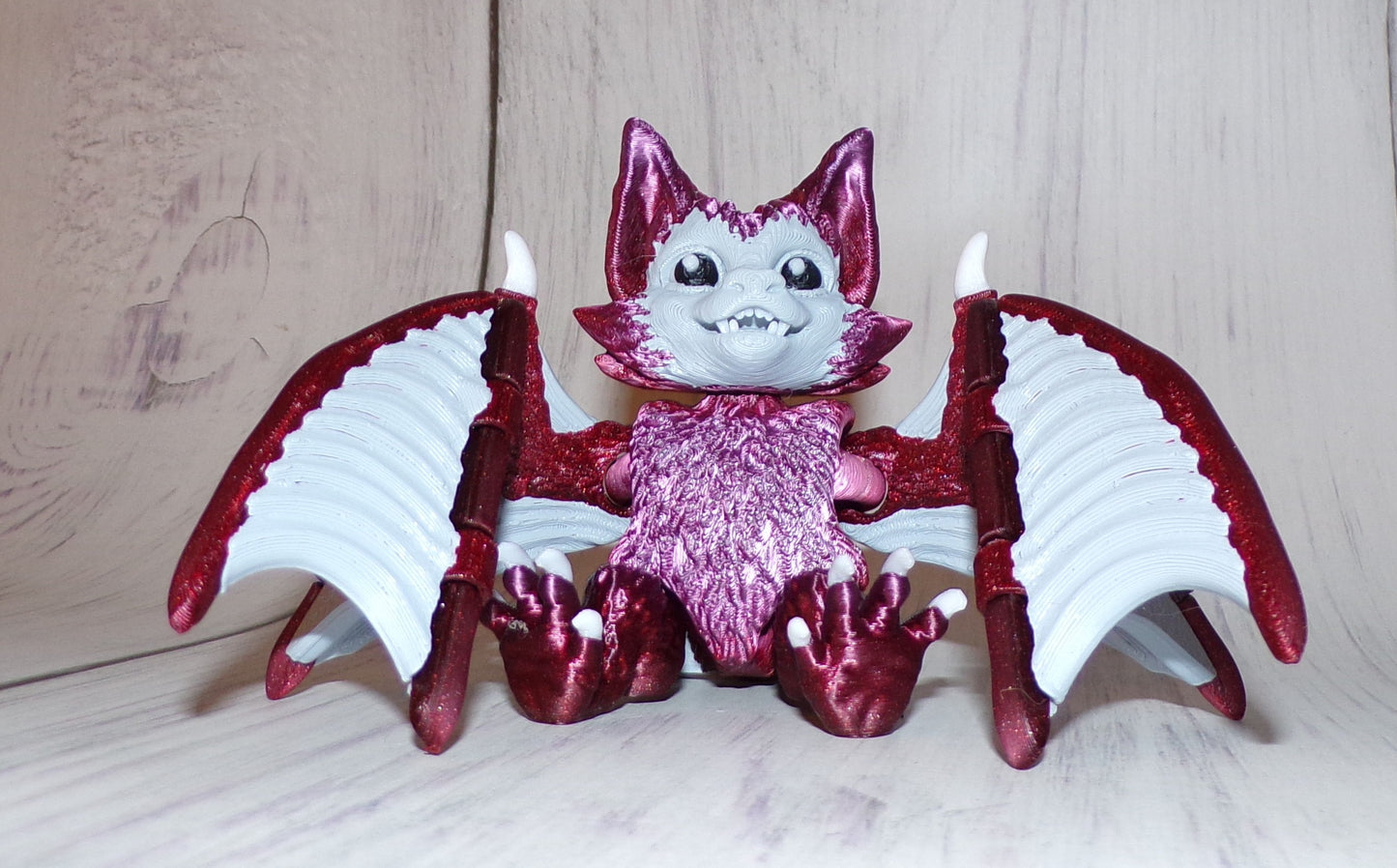 Ahool Bat Articulated 3d Printed Figurine - Wonderland 3D Printing