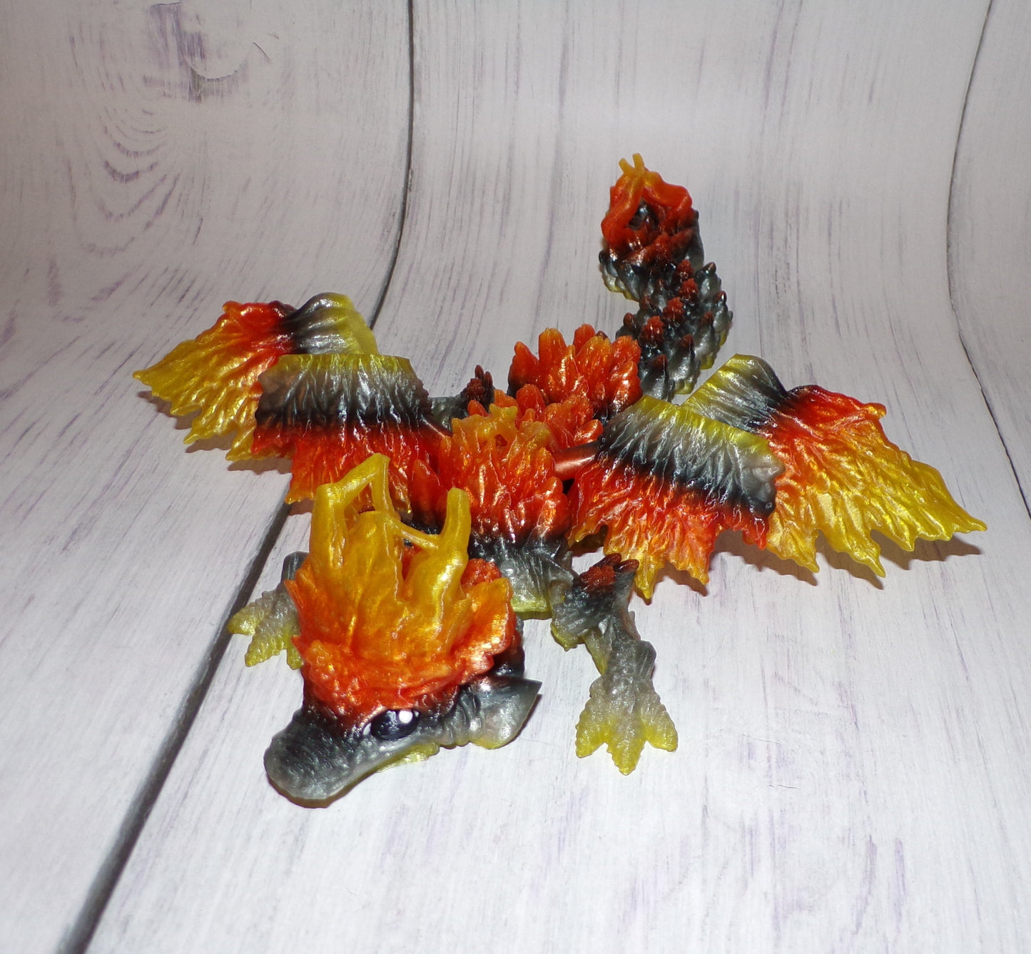 Autum Dragon Tadling:3D Printed, Fully Articulated - Wonderland 3D Printing