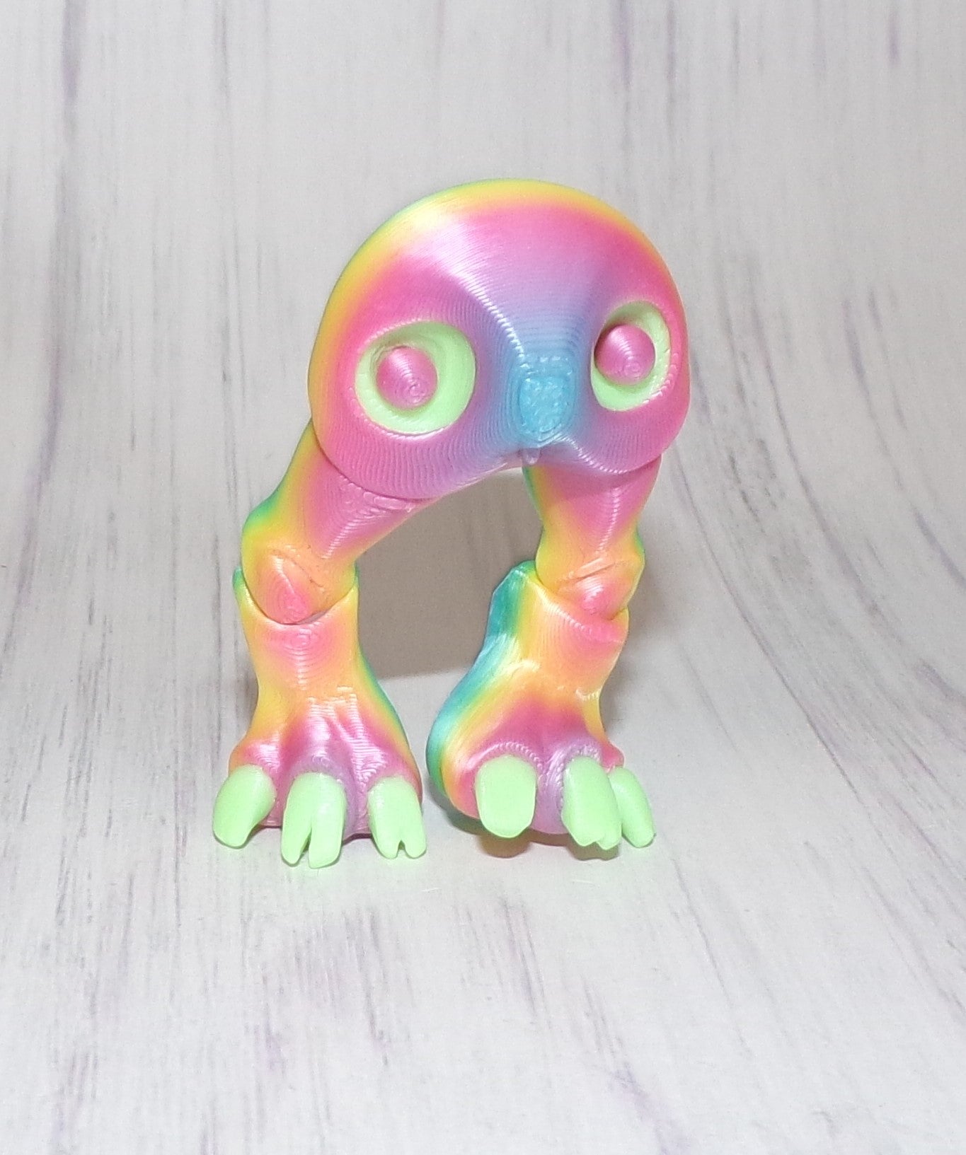 Fresno Night Crawler 3d Printed Articulated Figurine - Wonderland 3D Printing