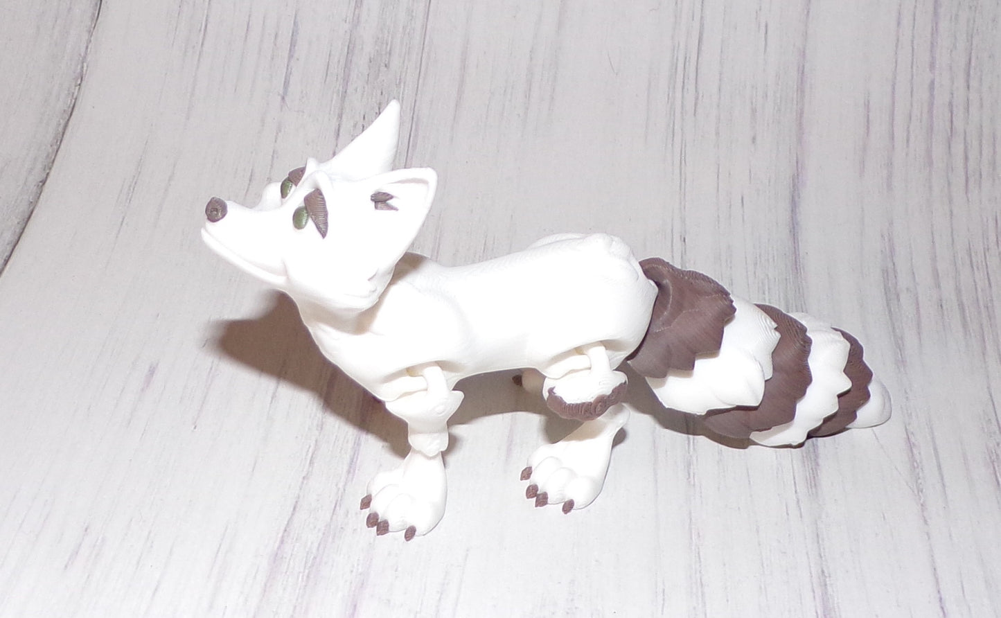 Fox 3d printed Articulated Figurine - Wonderland 3D Printing