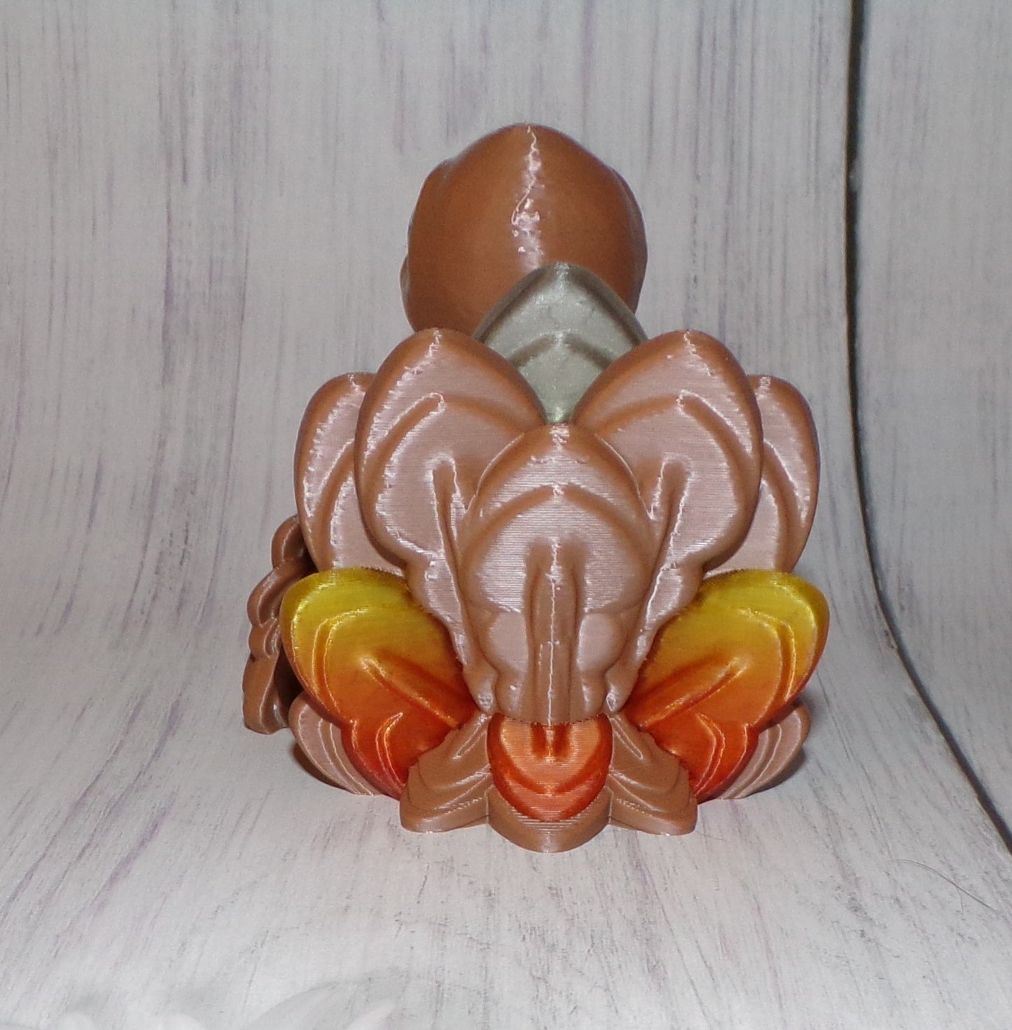 Turkey 3d printed Articulated Figurine - Wonderland 3D Printing