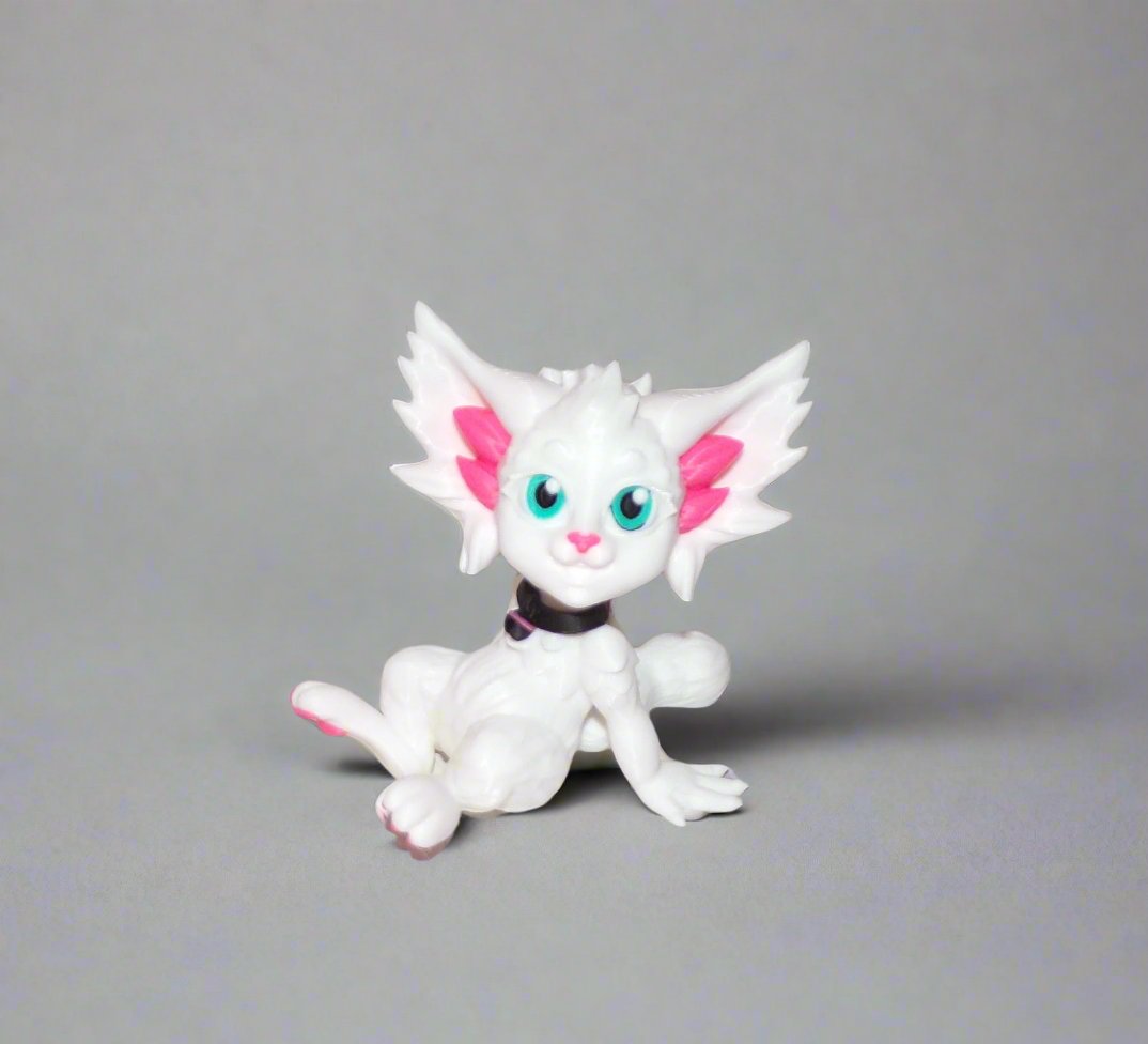 Cat Girl 3d Printed Figurine - Wonderland 3D Printing