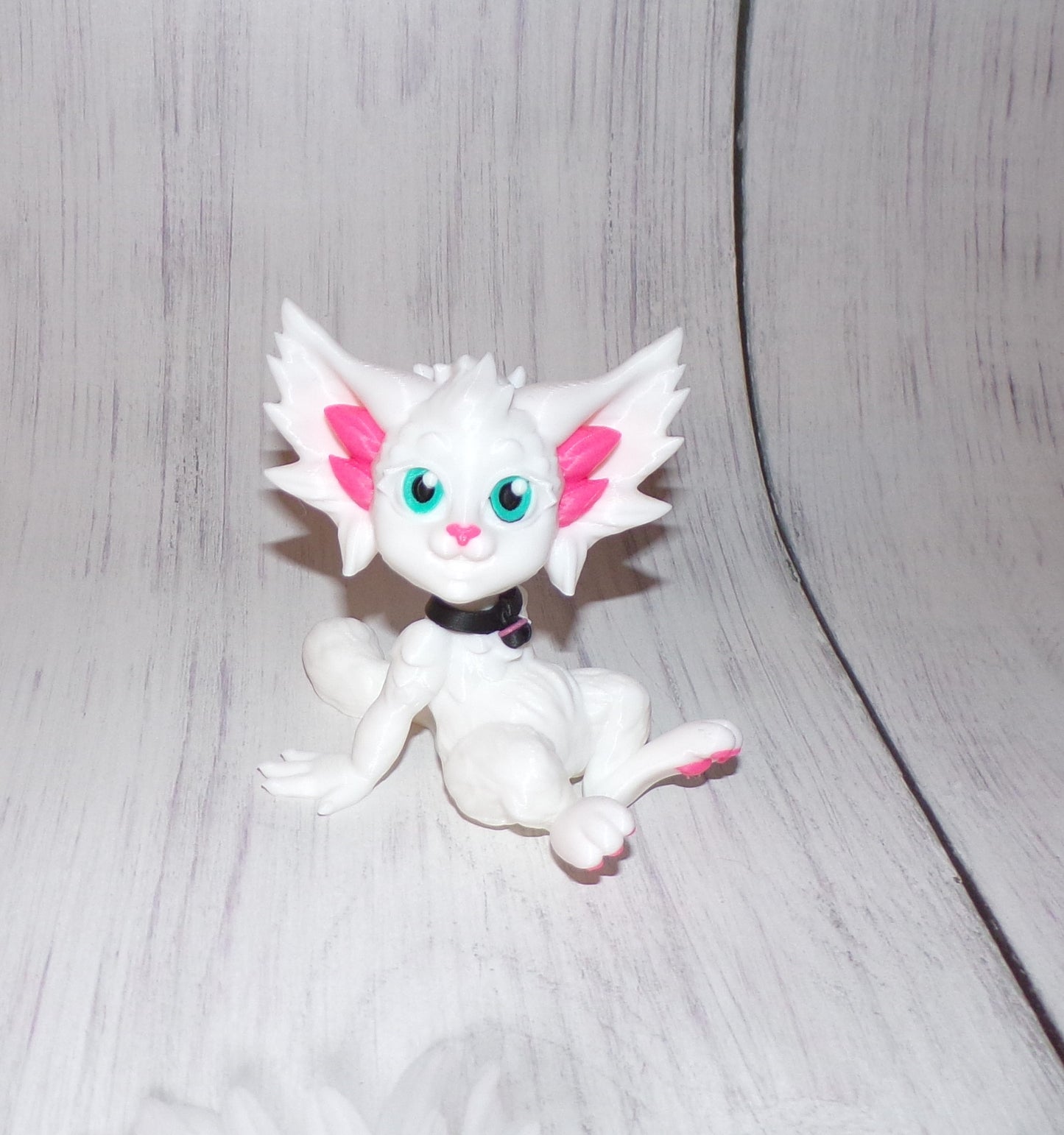 Cat Girl 3d Printed Figurine - Wonderland 3D Printing