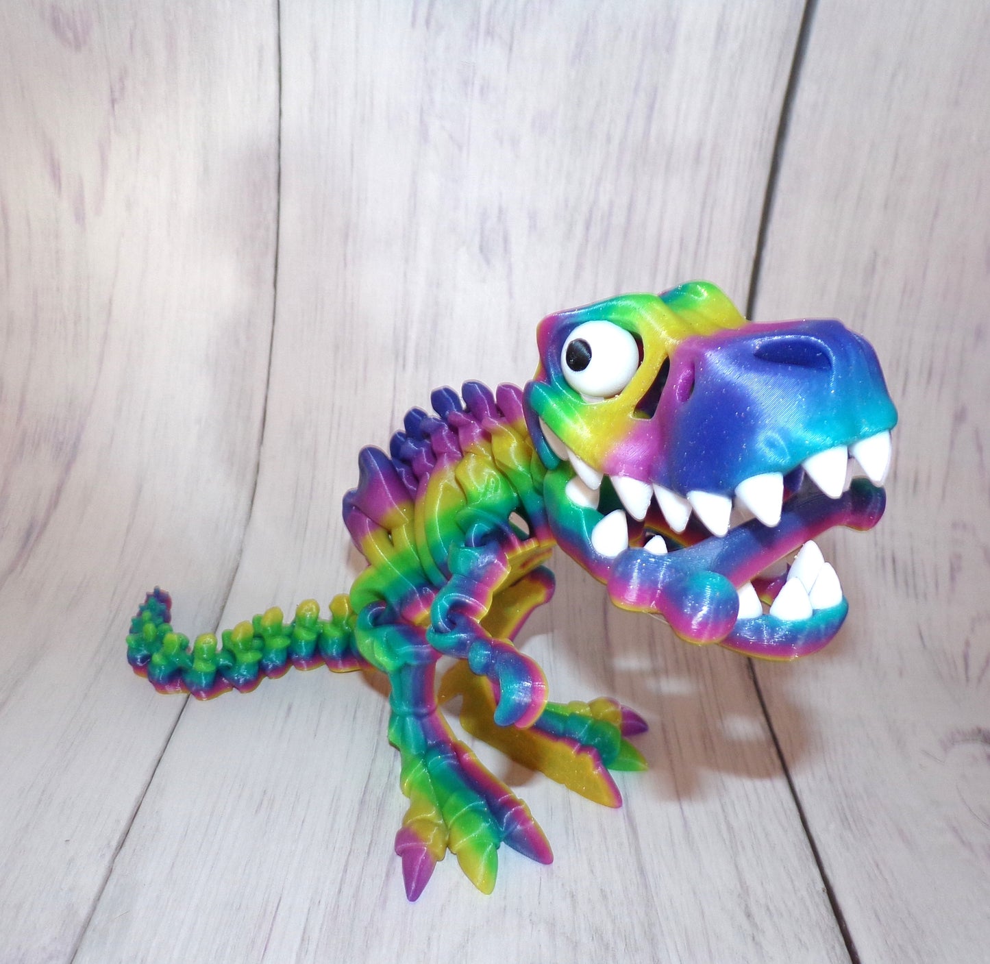 T-Rex Skeleton : 3D Printing Articulated - Wonderland 3D Printing