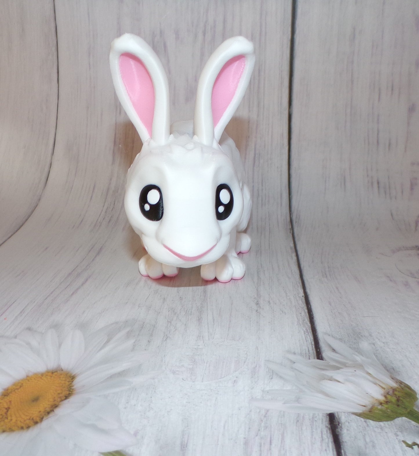 Bunny 3D Printed Articulated Figurine - Wonderland 3D Printing