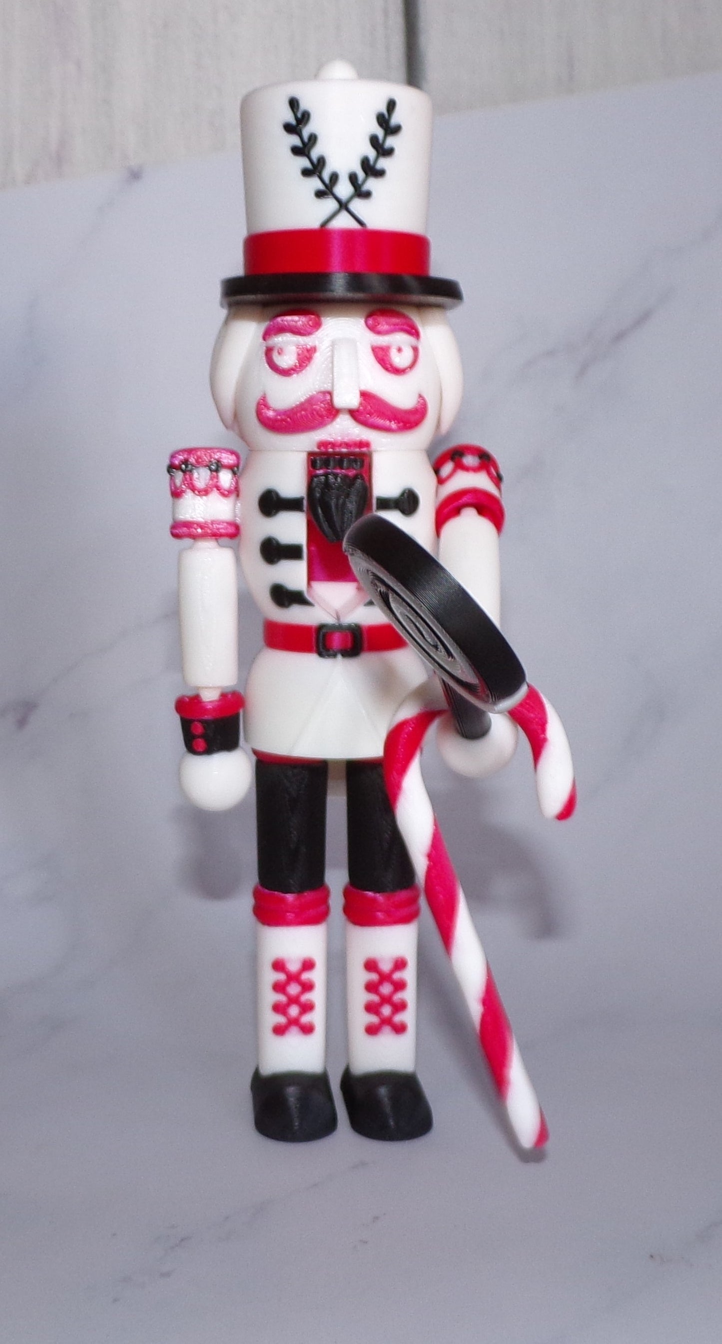 Nutcracker 3d Printed Articulated Figurine - Wonderland 3D Printing