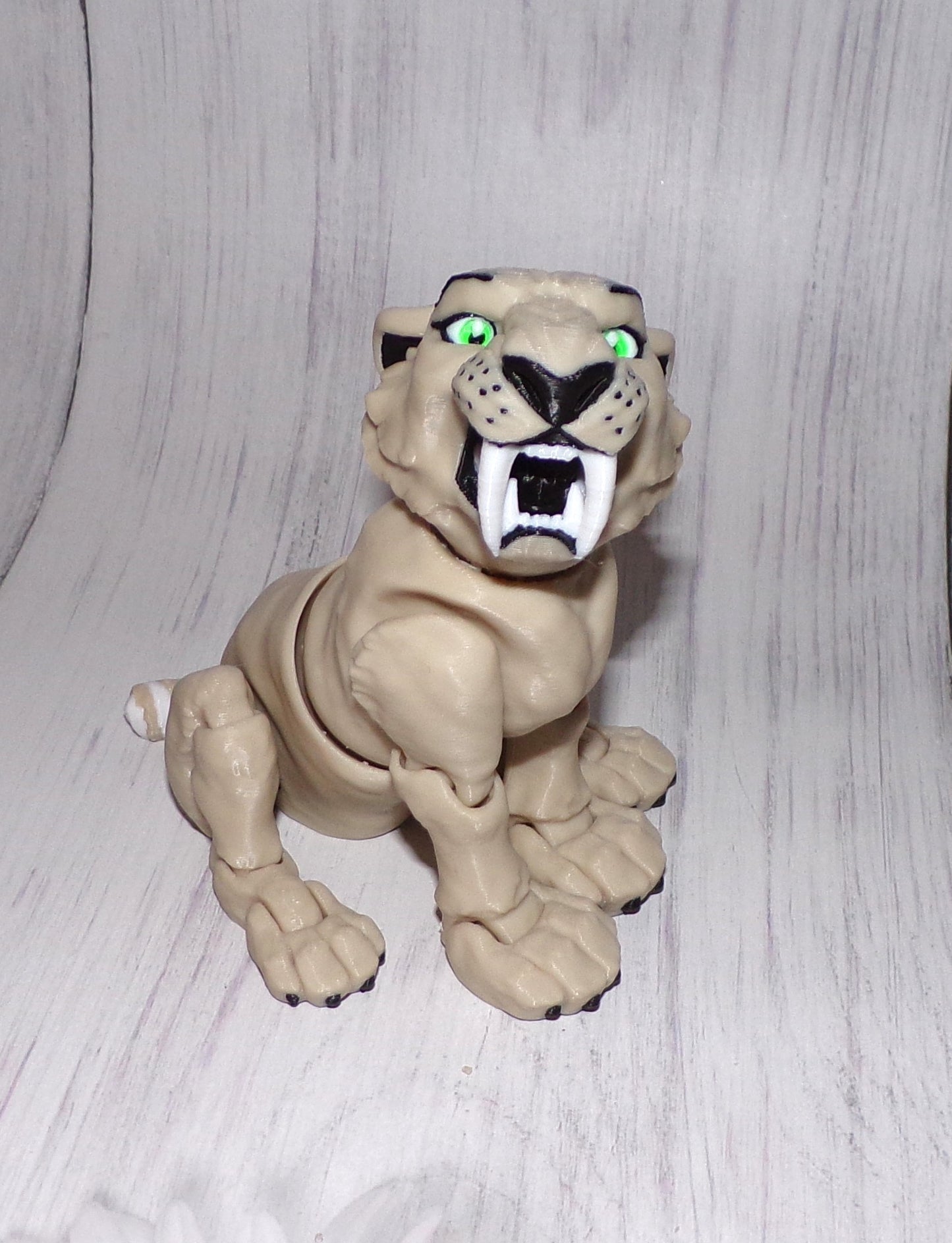Saber Tooth Tiger - Wonderland 3D Printing