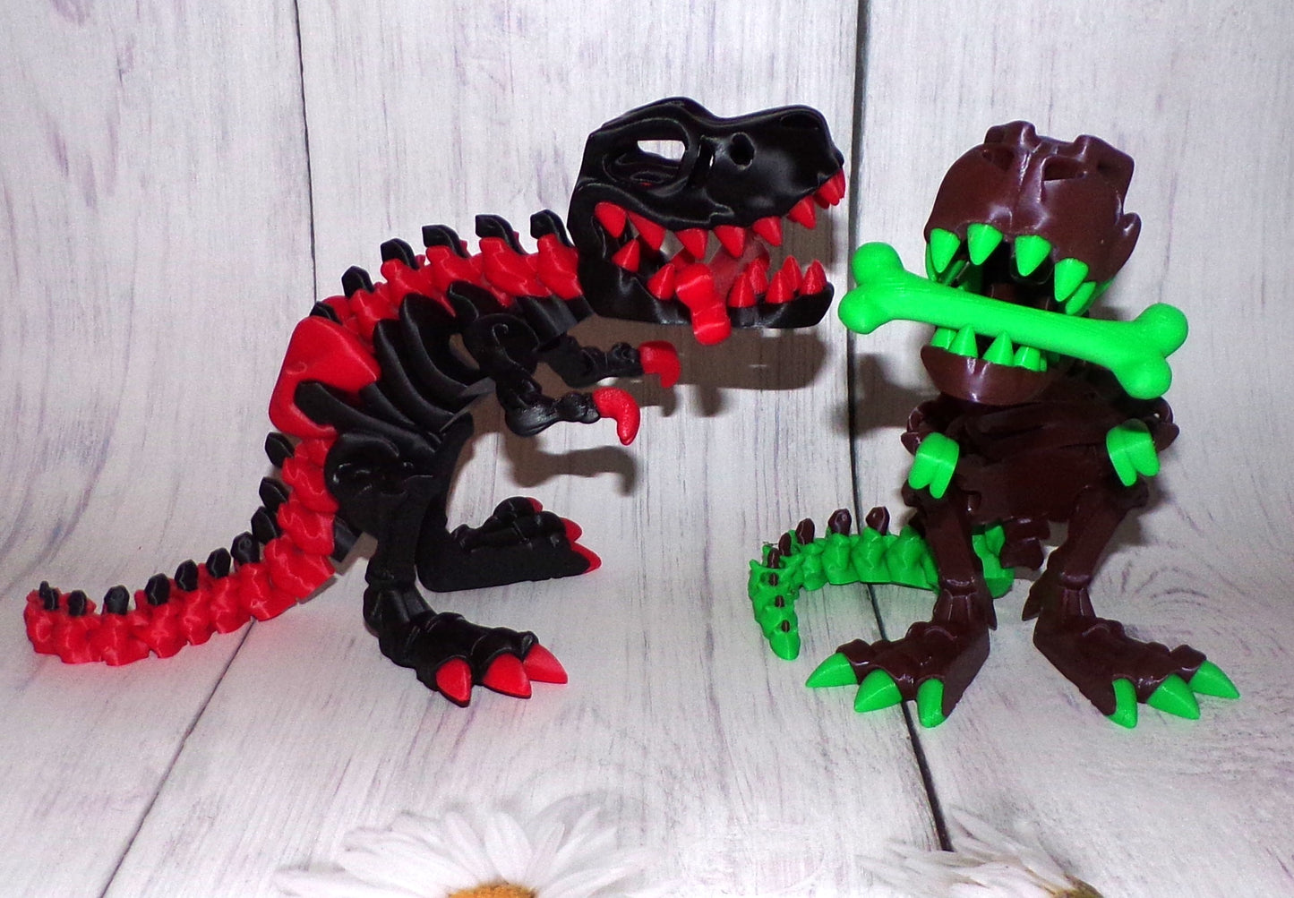 T-Rex Skeleton : 3D Printing Articulated - Wonderland 3D Printing