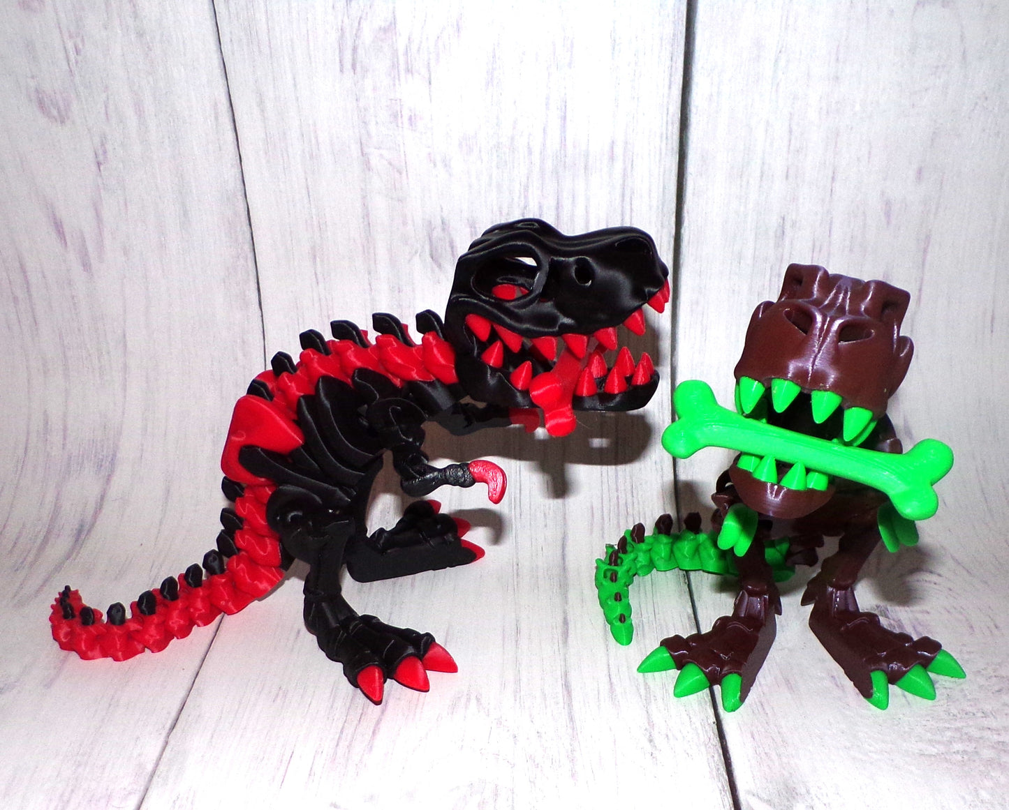 T-Rex Skeleton : 3D Printing Articulated - Wonderland 3D Printing
