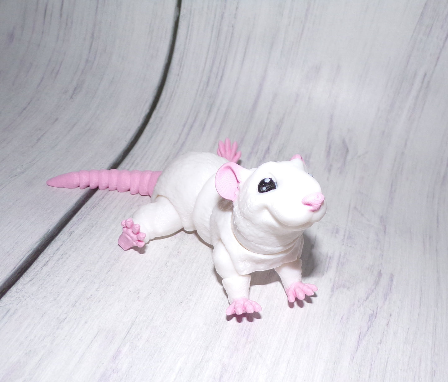Rat: 3D Printed Articulated - Wonderland 3D Printing