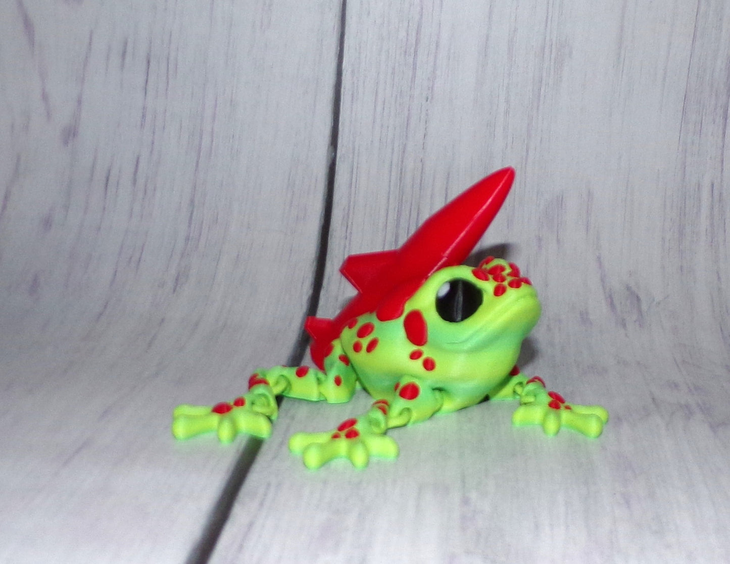 Missile Toad: 3D Printed Articulated Fidget Toy - Wonderland 3D Printing