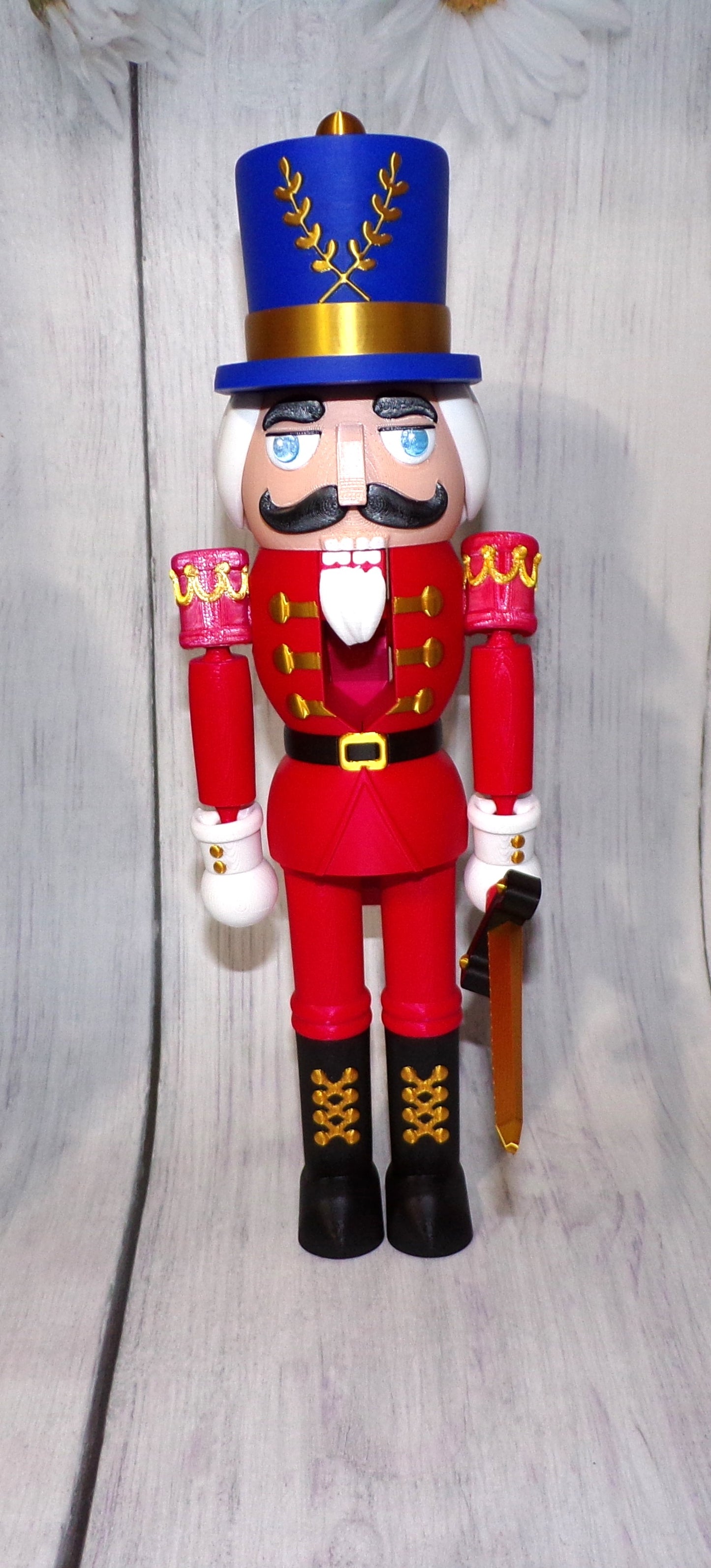 Nutcracker 3d Printed Articulated Figurine