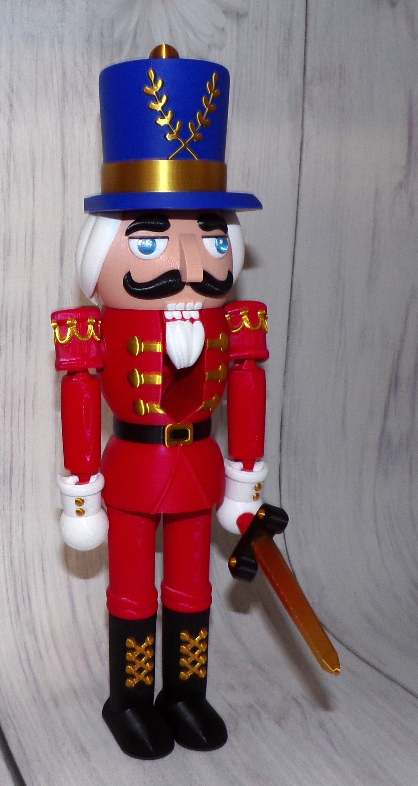 Nutcracker 3d Printed Articulated Figurine