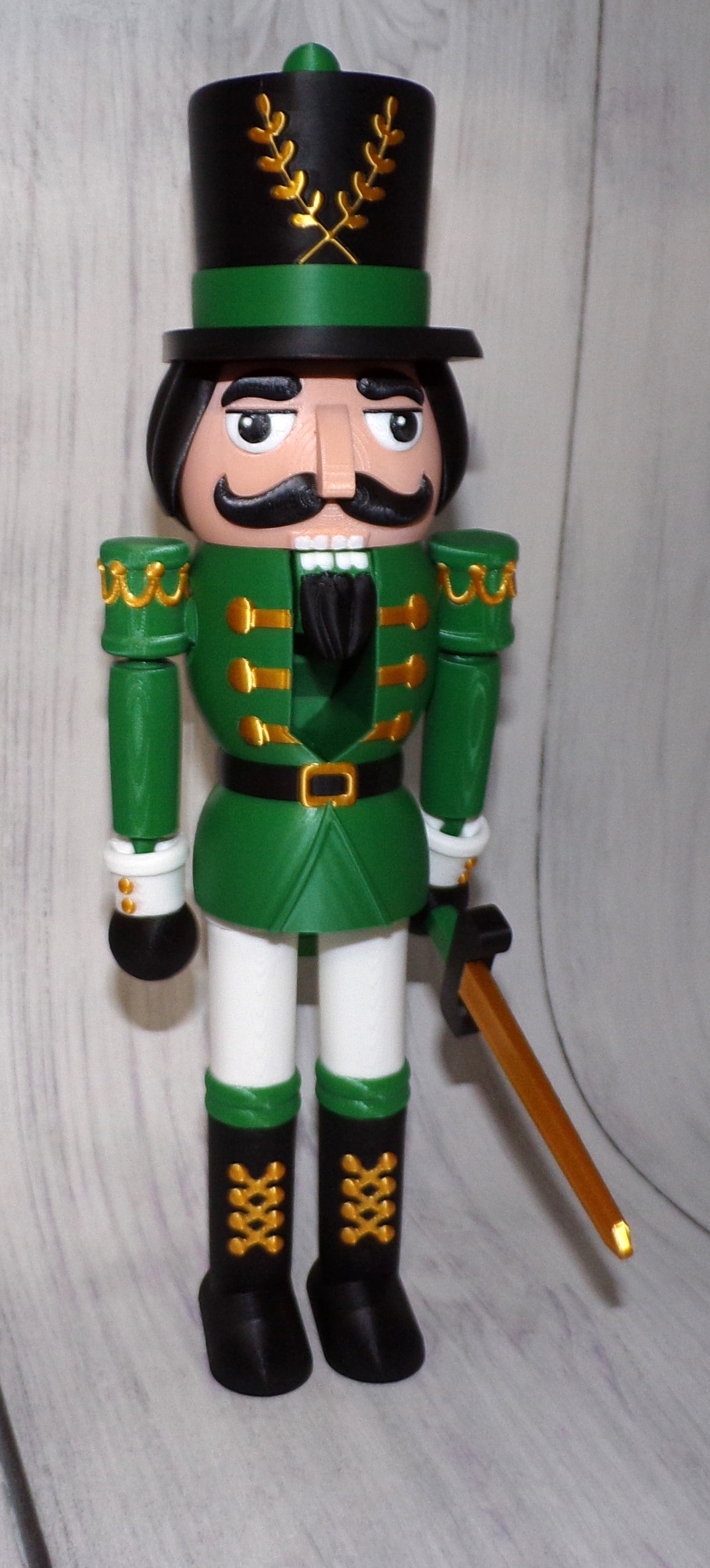 Nutcracker 3d Printed Articulated Figurine