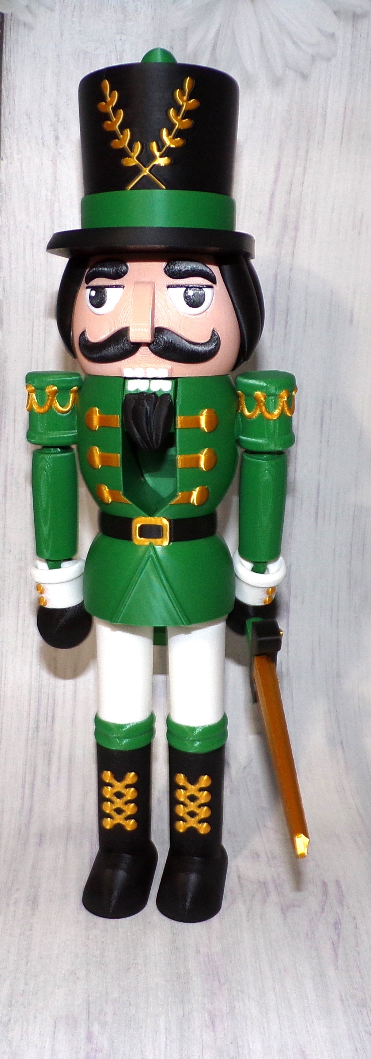 Nutcracker 3d Printed Articulated Figurine