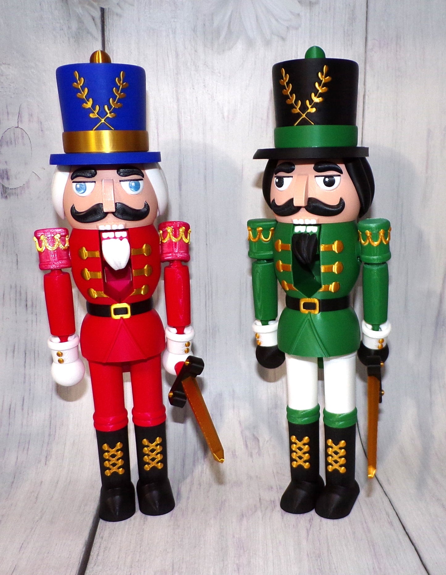 Nutcracker 3d Printed Articulated Figurine