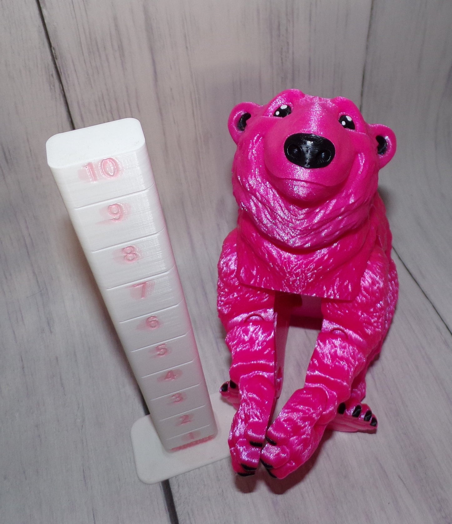 Polar Bear 3D Printed Articulated Figurine