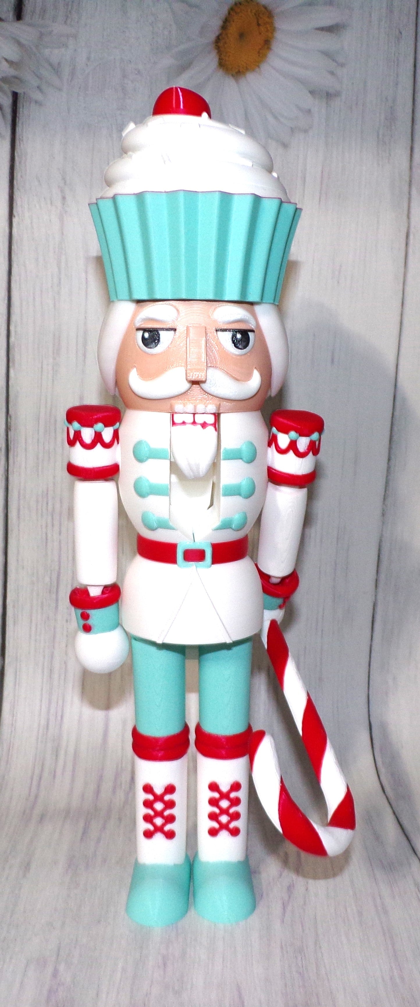 Nutcracker 3d Printed Articulated Figurine - Wonderland 3D Printing