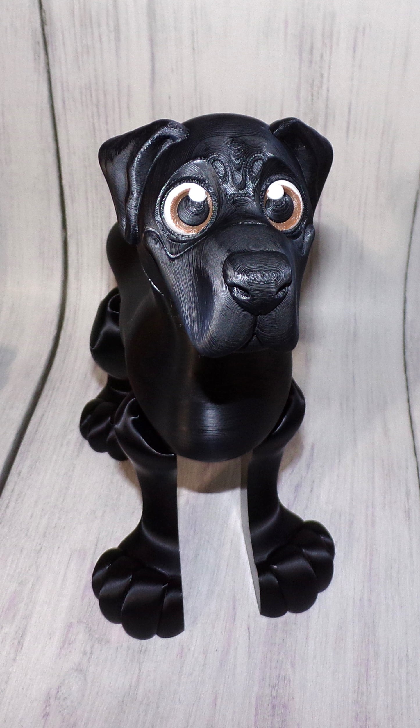 Great Dane 3D Printed Articulated Figurine - Wonderland 3D Printing