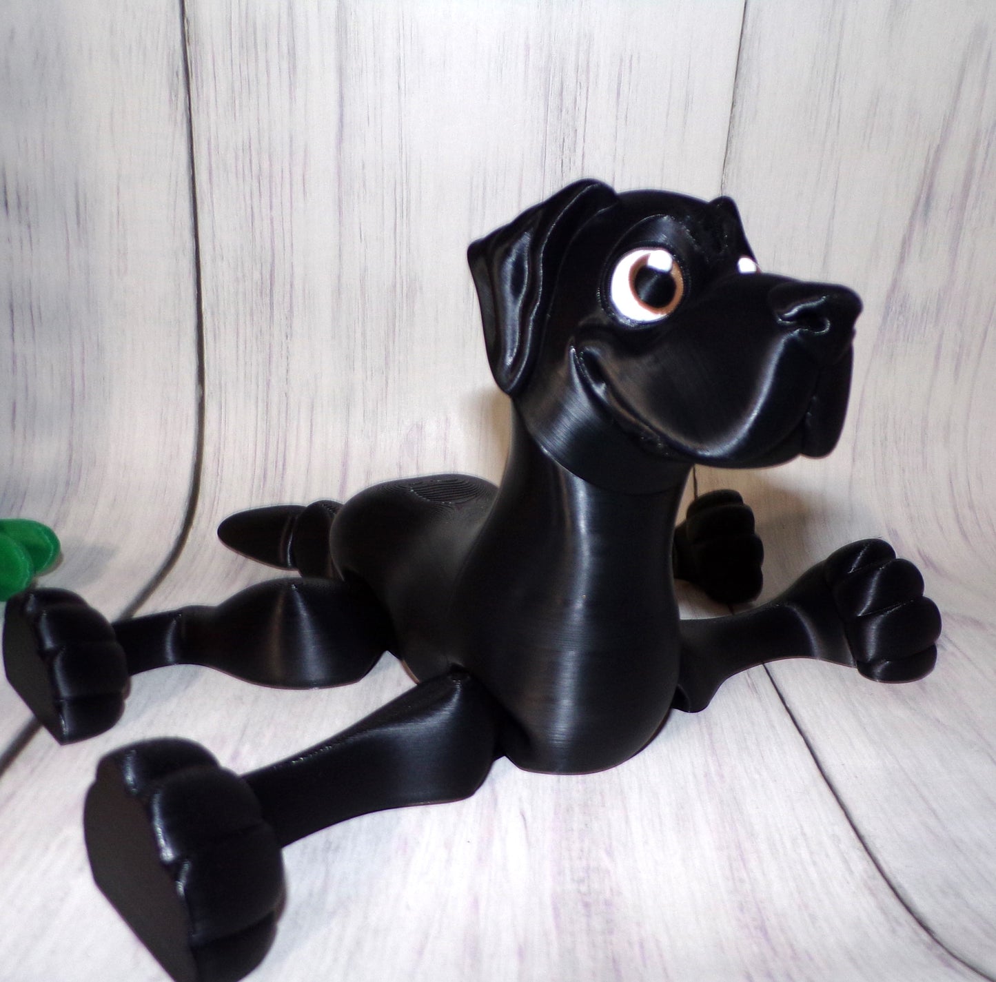 Great Dane 3D Printed Articulated Figurine - Wonderland 3D Printing