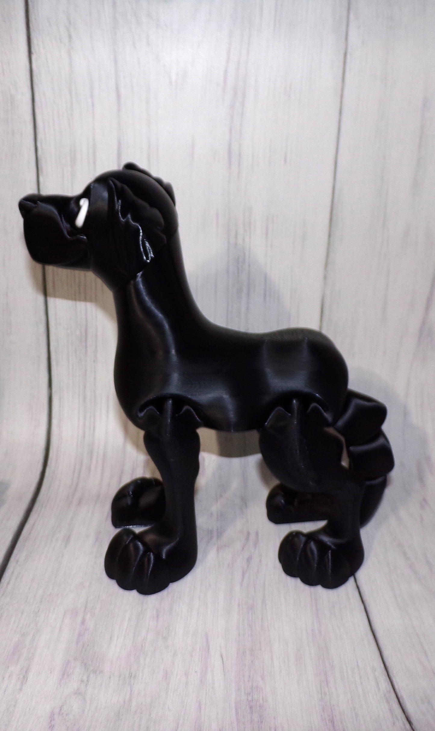 Great Dane 3D Printed Articulated Figurine - Wonderland 3D Printing