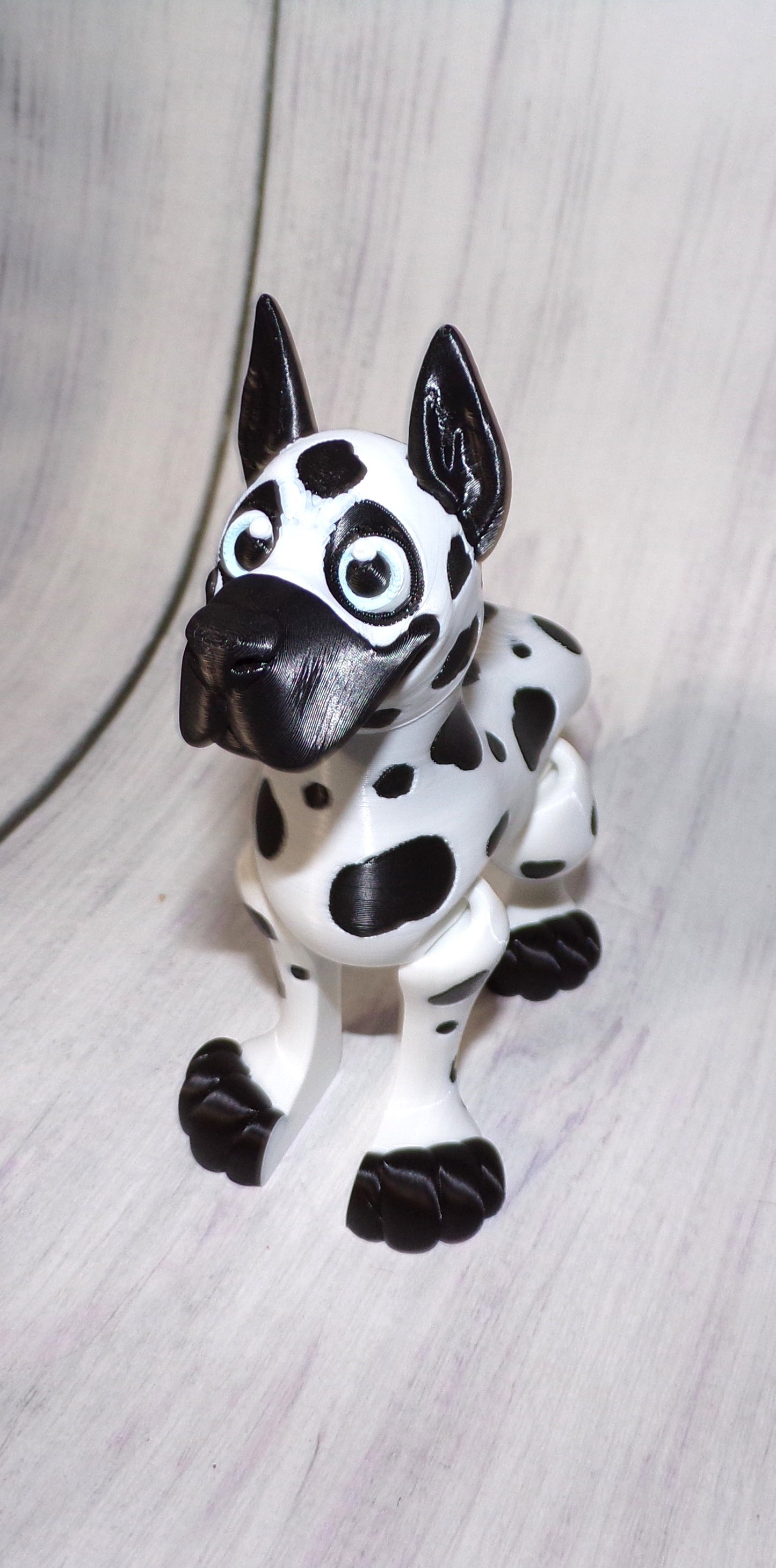 Great Dane 3D Printed Articulated Figurine - Wonderland 3D Printing
