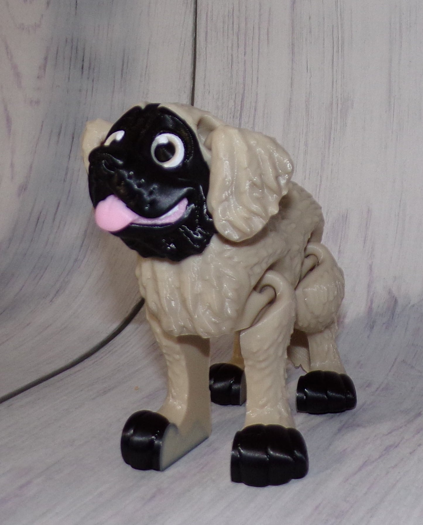 Leonberger 3D Printed Articulated Figurine - Wonderland 3D Printing