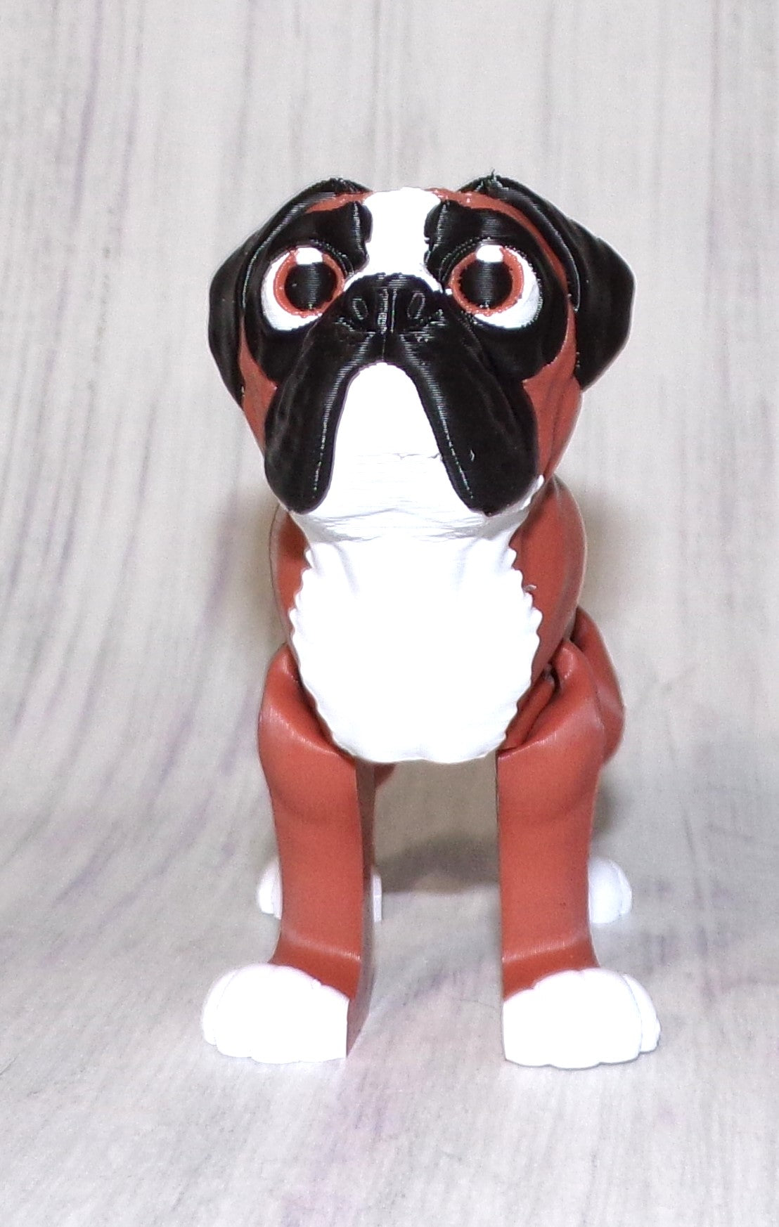 Boxer 3D Printed Articulated Figurine - Wonderland 3D Printing