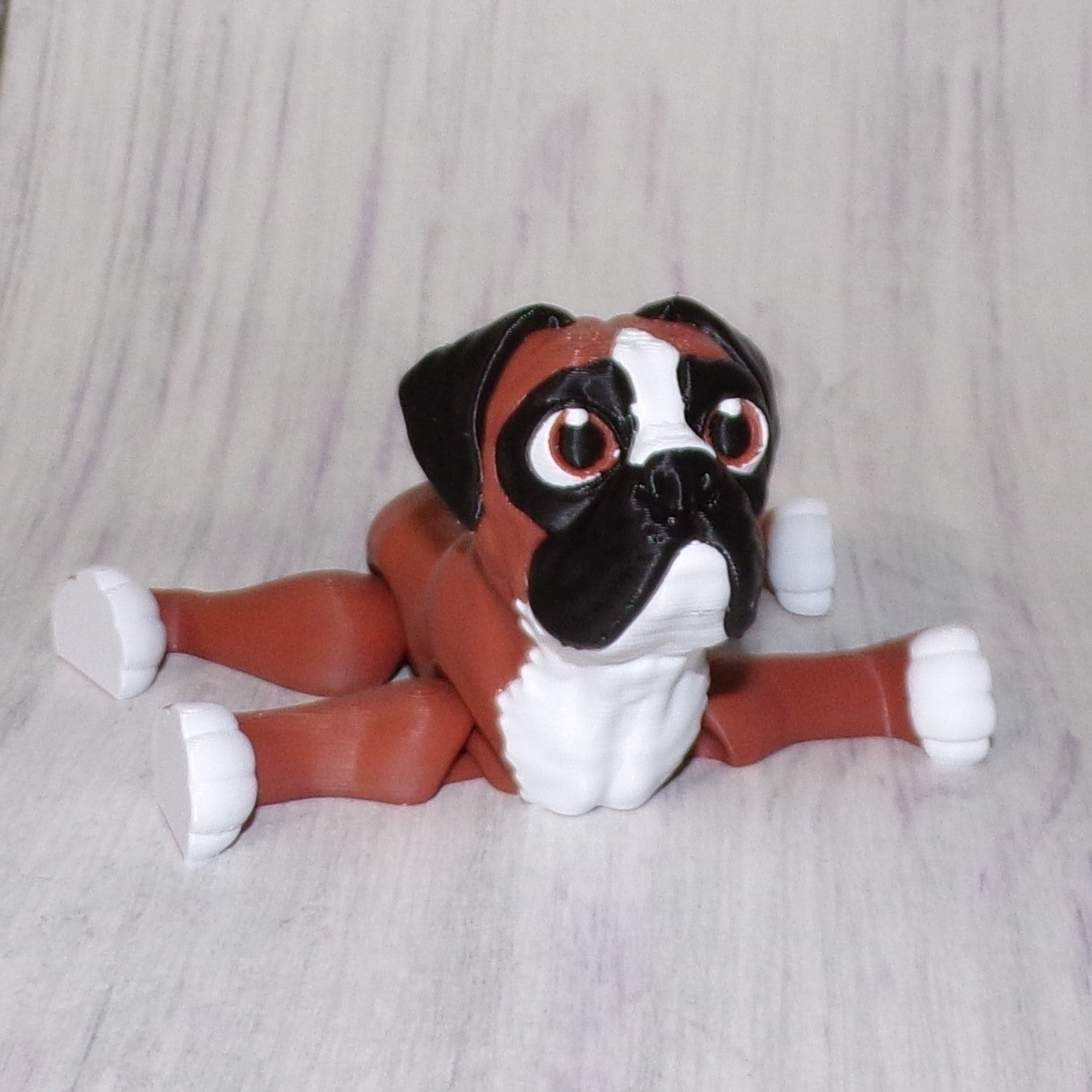 Boxer 3D Printed Articulated Figurine - Wonderland 3D Printing