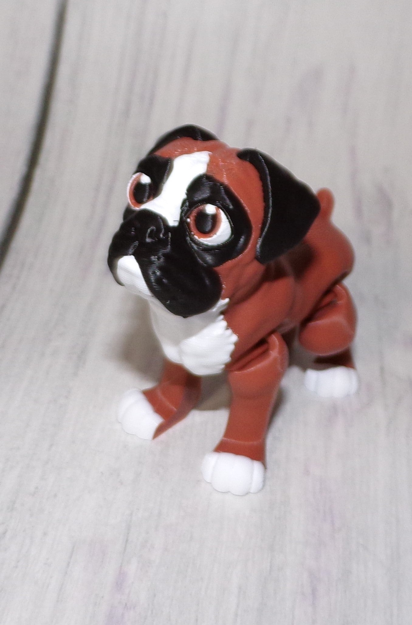 Boxer 3D Printed Articulated Figurine - Wonderland 3D Printing
