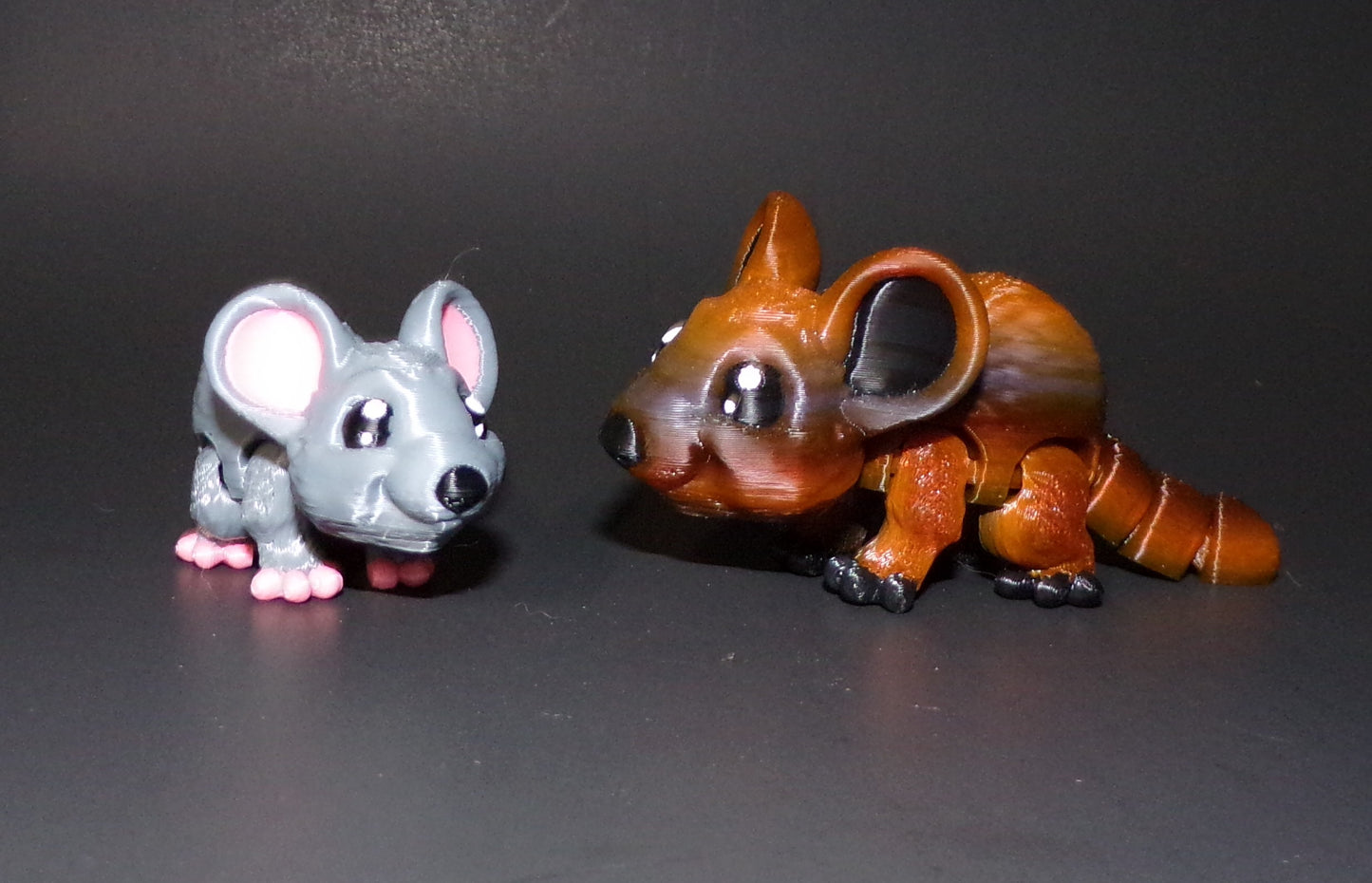 Tiny Mouse 3D Printed Articulated Figurine