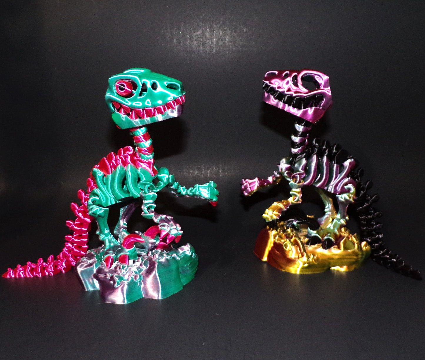 Raptor Skeleton: 3D Printing Articulated Figurine