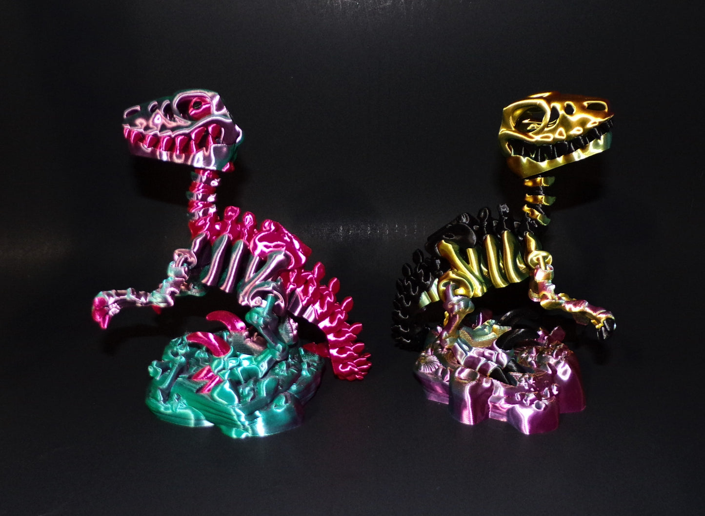 Raptor Skeleton: 3D Printing Articulated Figurine