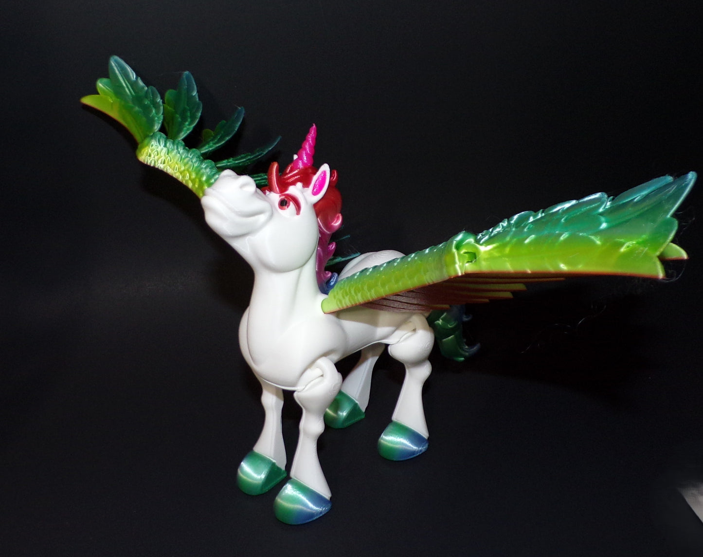Alicorn 3D Printed Articulated Figurine