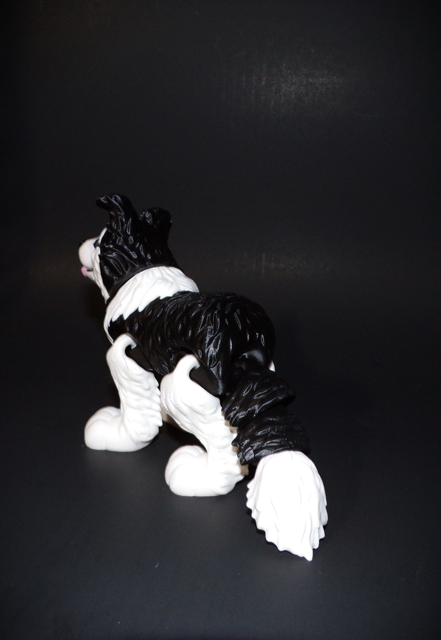 Border Collie 3D Printed Articulated Figurine - Wonderland 3D Printing