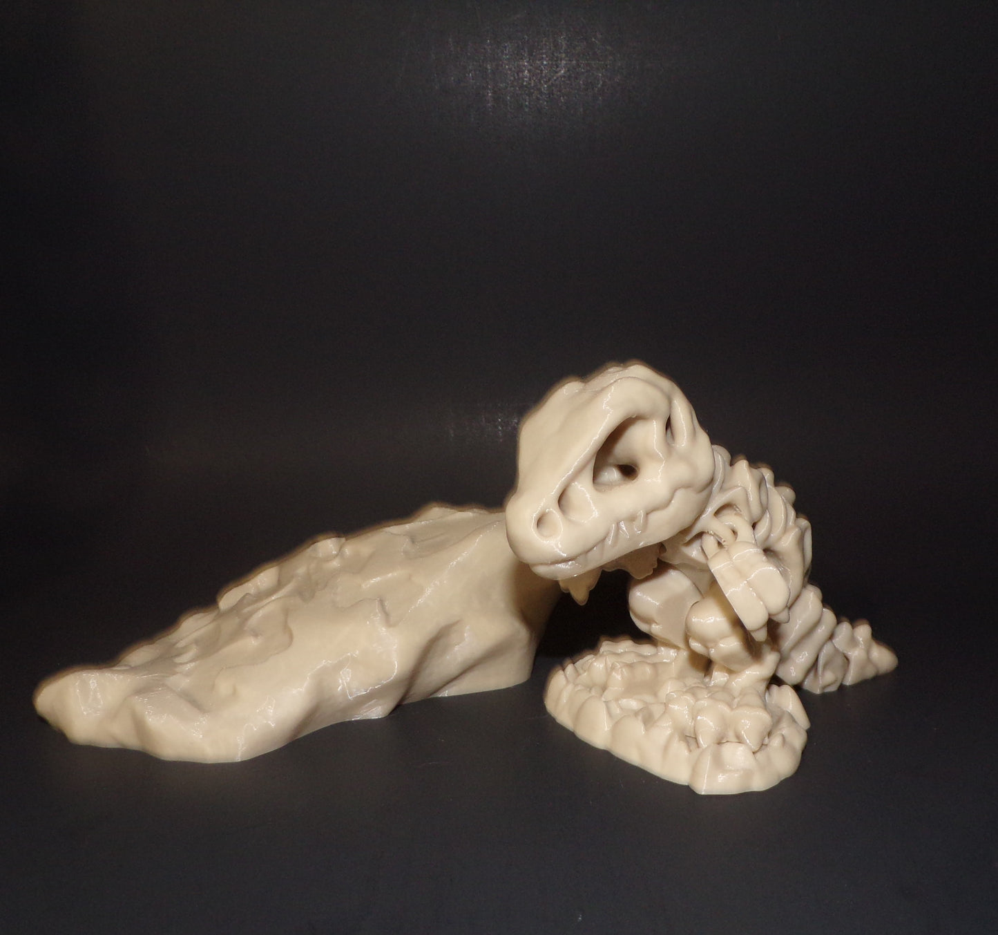 Skeleton T-Rex: 3D Printed, Articulated Figurine. All items included - Wonderland 3D Printing