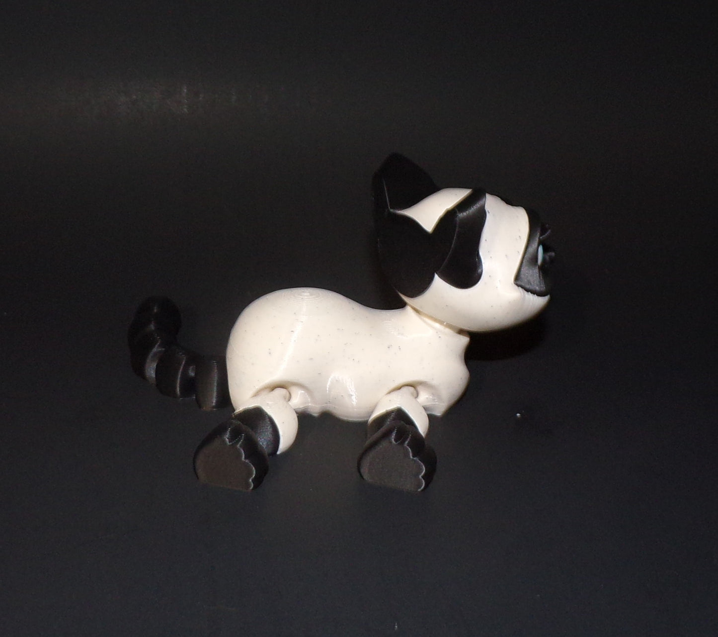 Siamese Cat 3D Printed Articulated Figurine