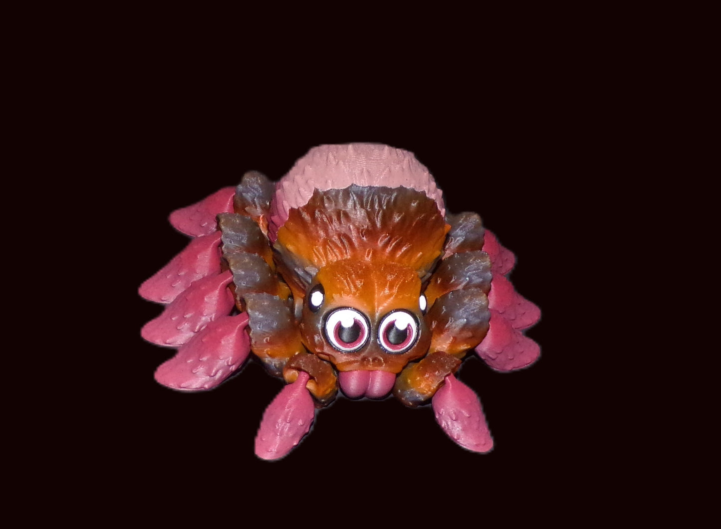 Spider 3D Printed Articulated Figurine - Wonderland 3D Printing