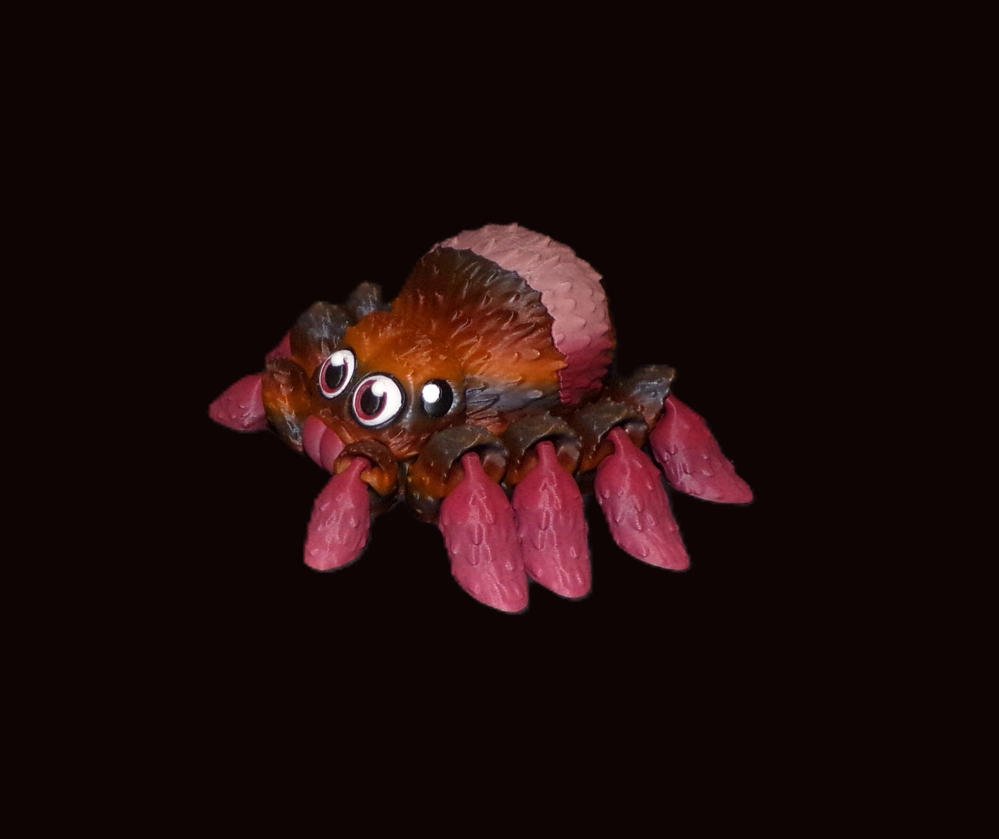 Spider 3D Printed Articulated Figurine - Wonderland 3D Printing