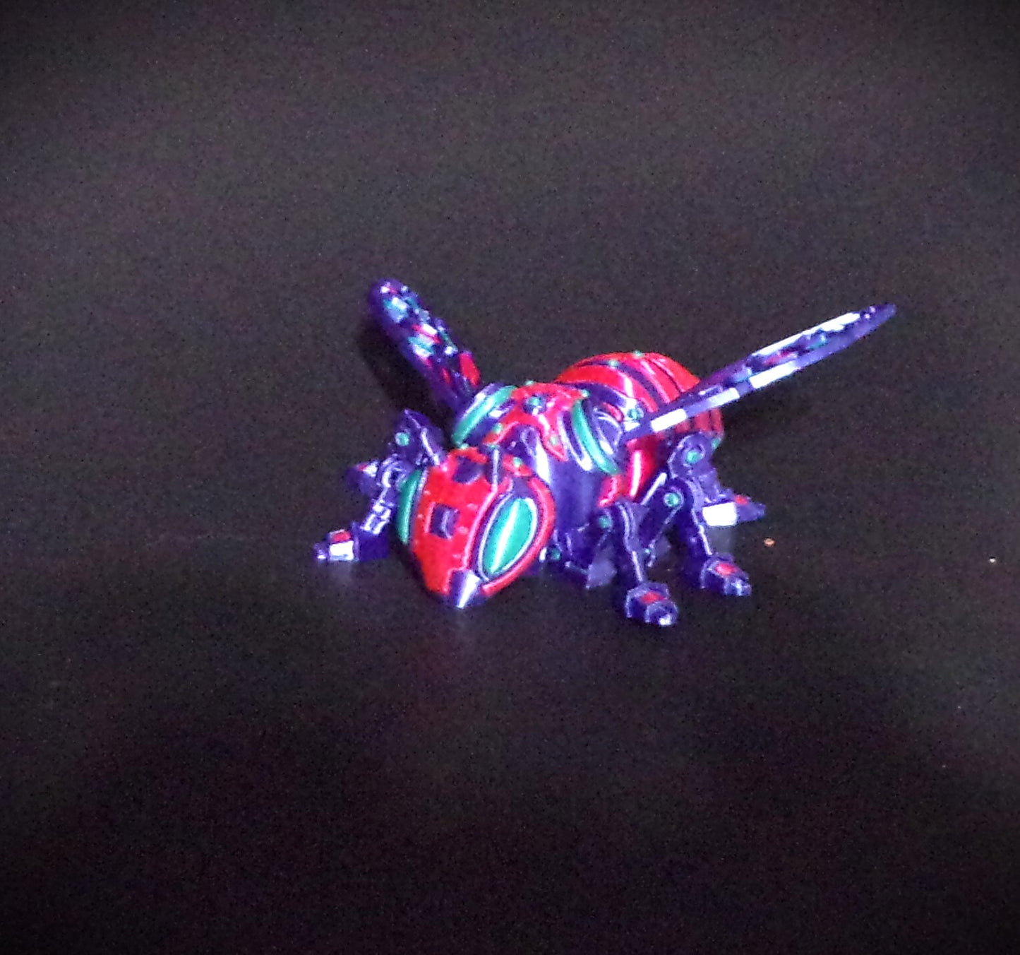 Cyber Bee 3d printed articulated figurine - Wonderland 3D Printing